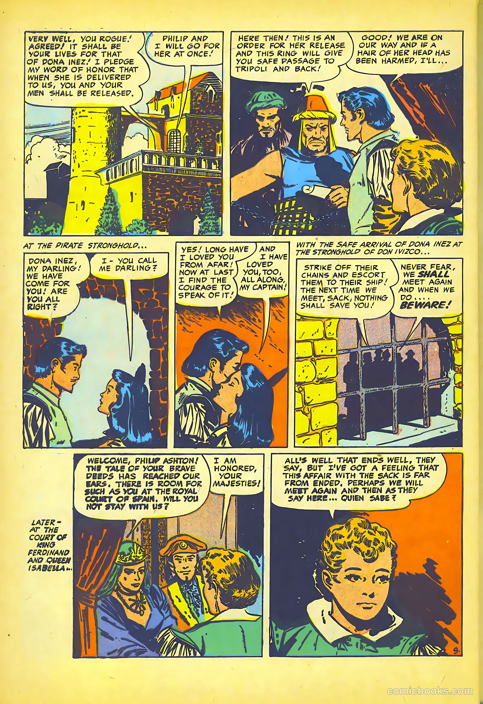 Pirates Comics #1 — page 48 of 52