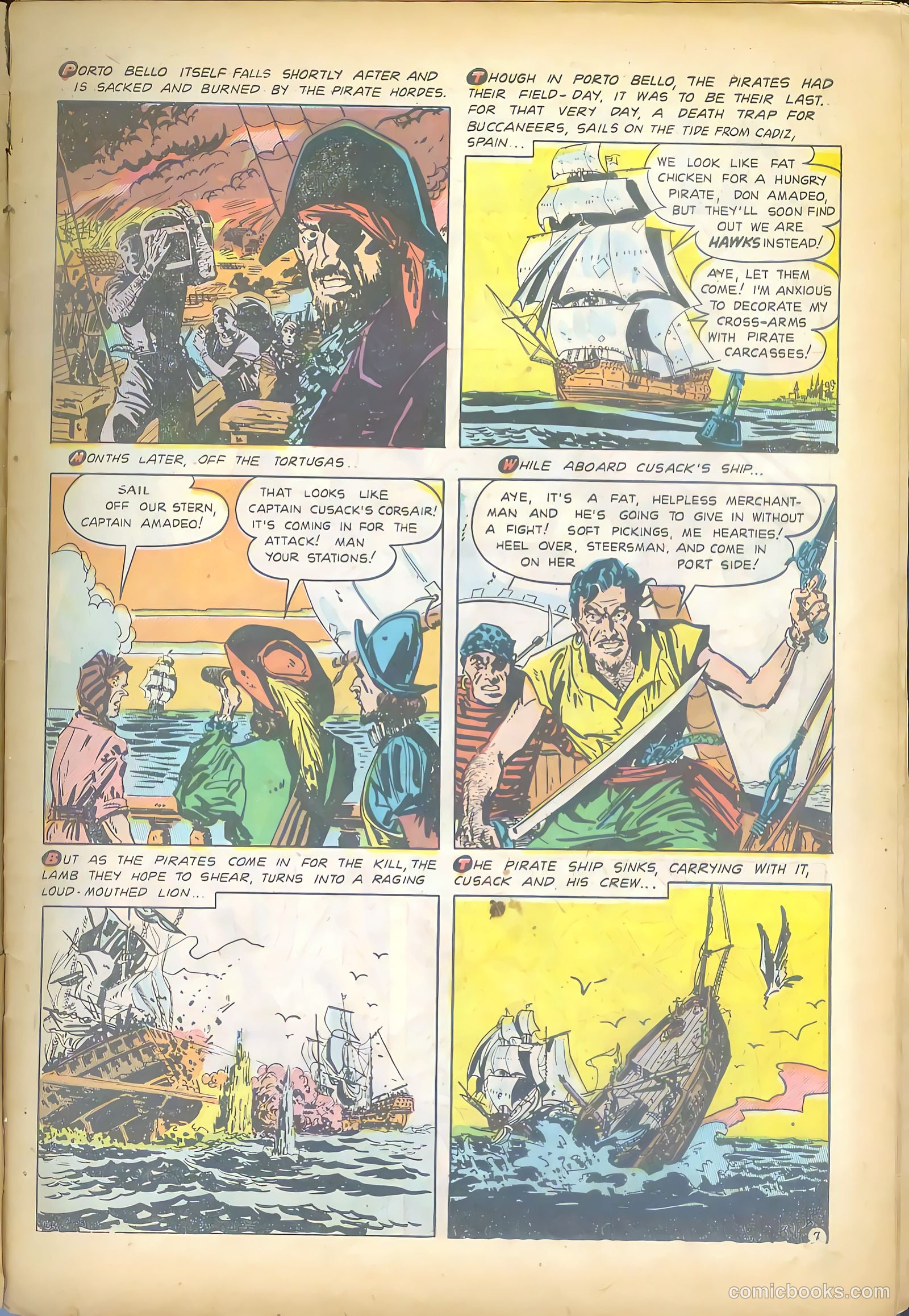 Pirates Comics #2 — page 9 of 52