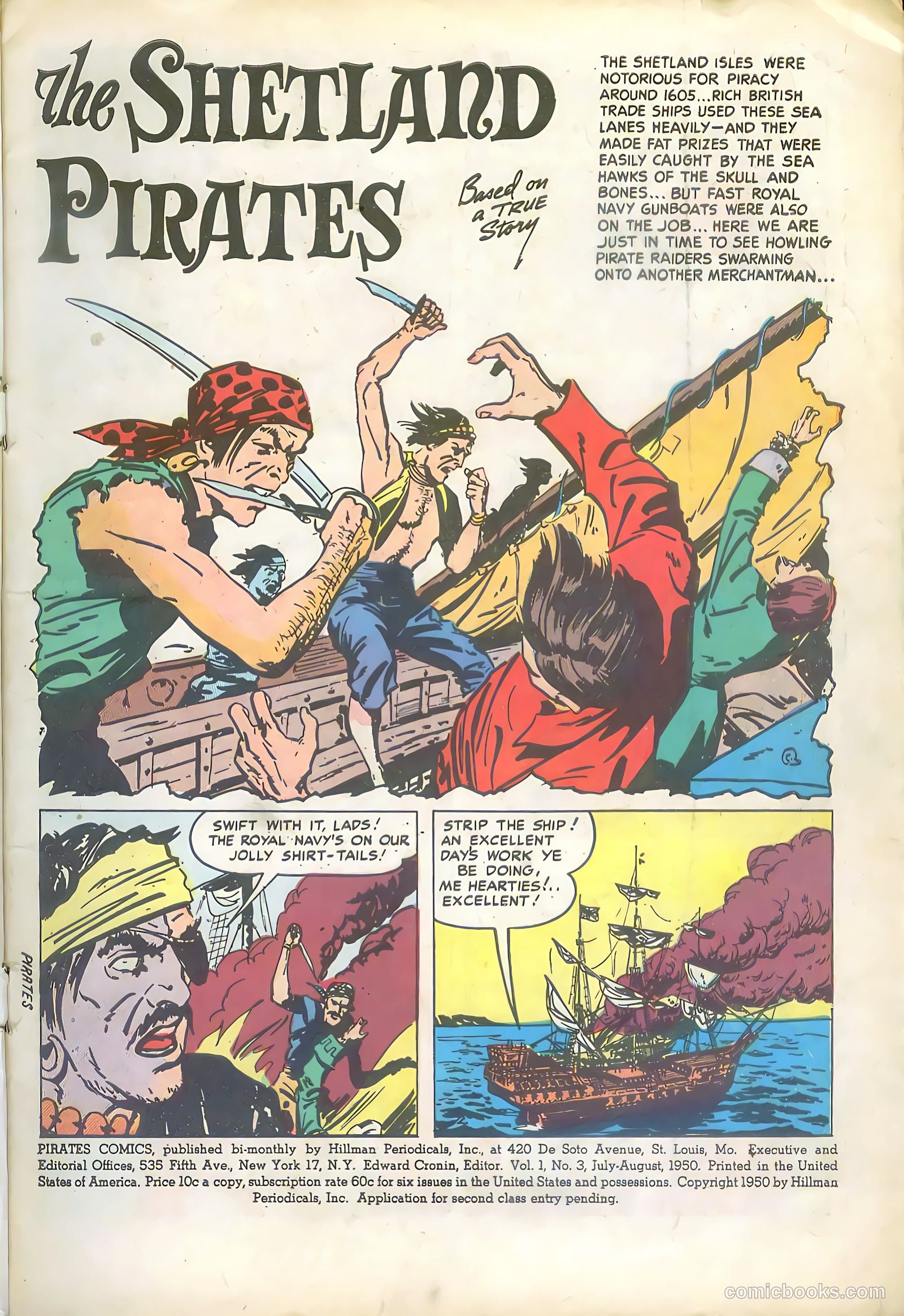 Pirates Comics #3 — page 3 of 52