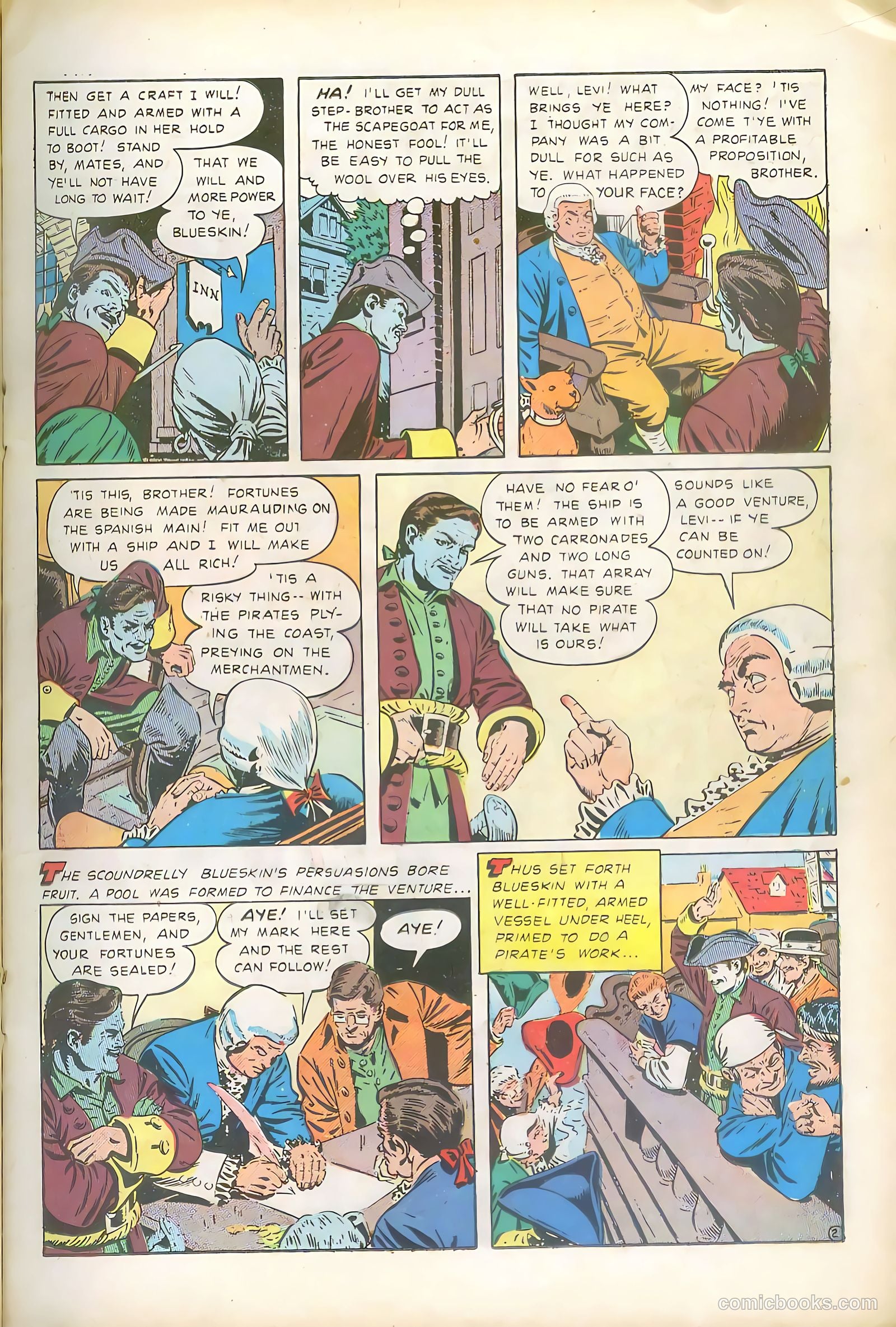 Pirates Comics #3 — page 21 of 52
