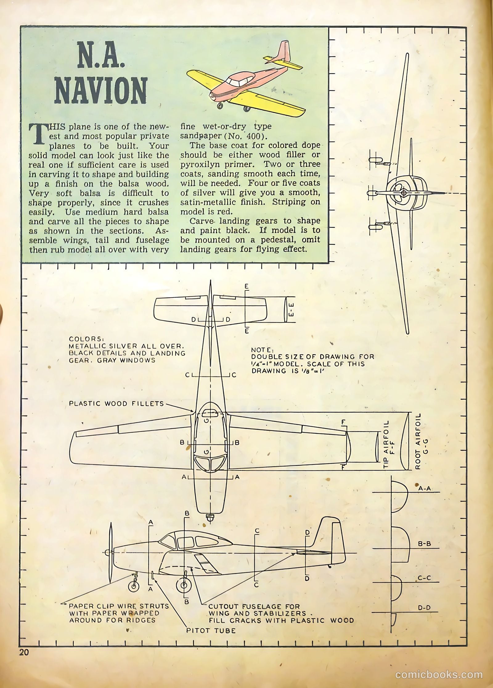 Aviation Adventures and Model Building #16 — page 20 of 51