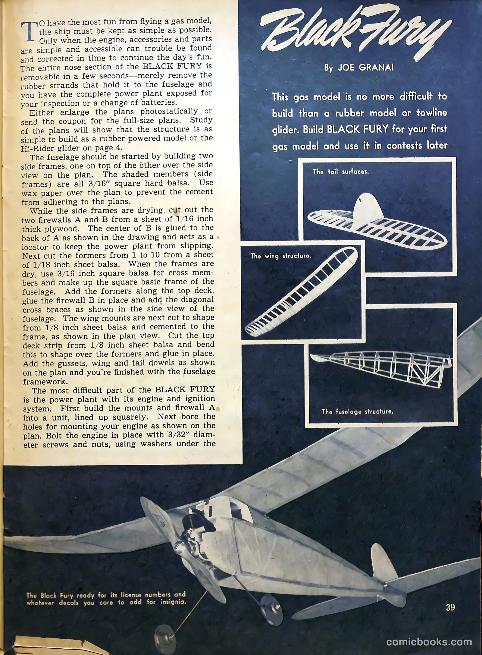 Aviation Adventures and Model Building #16 — page 39 of 51