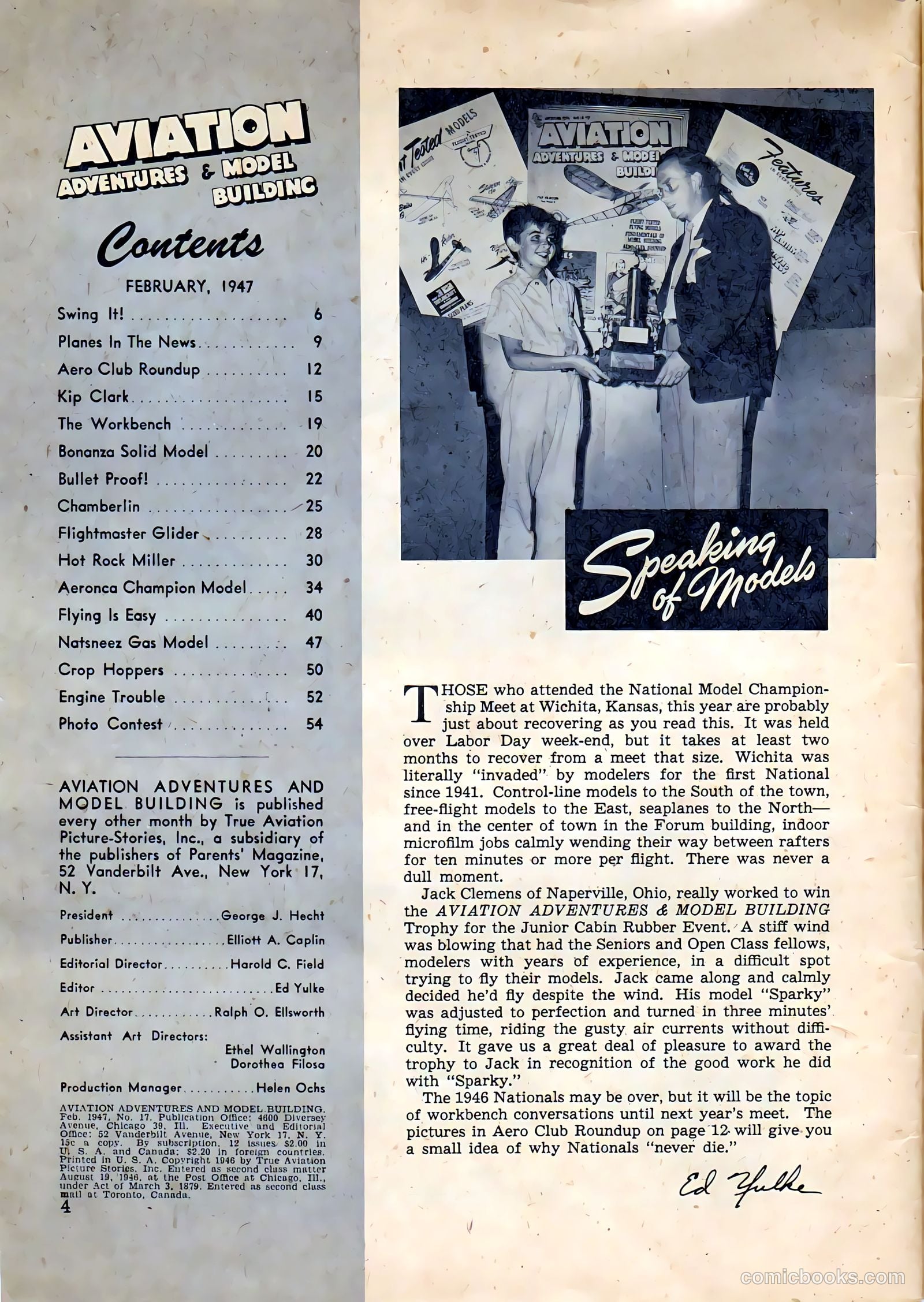 Aviation Adventures and Model Building #17 — page 4 of 60