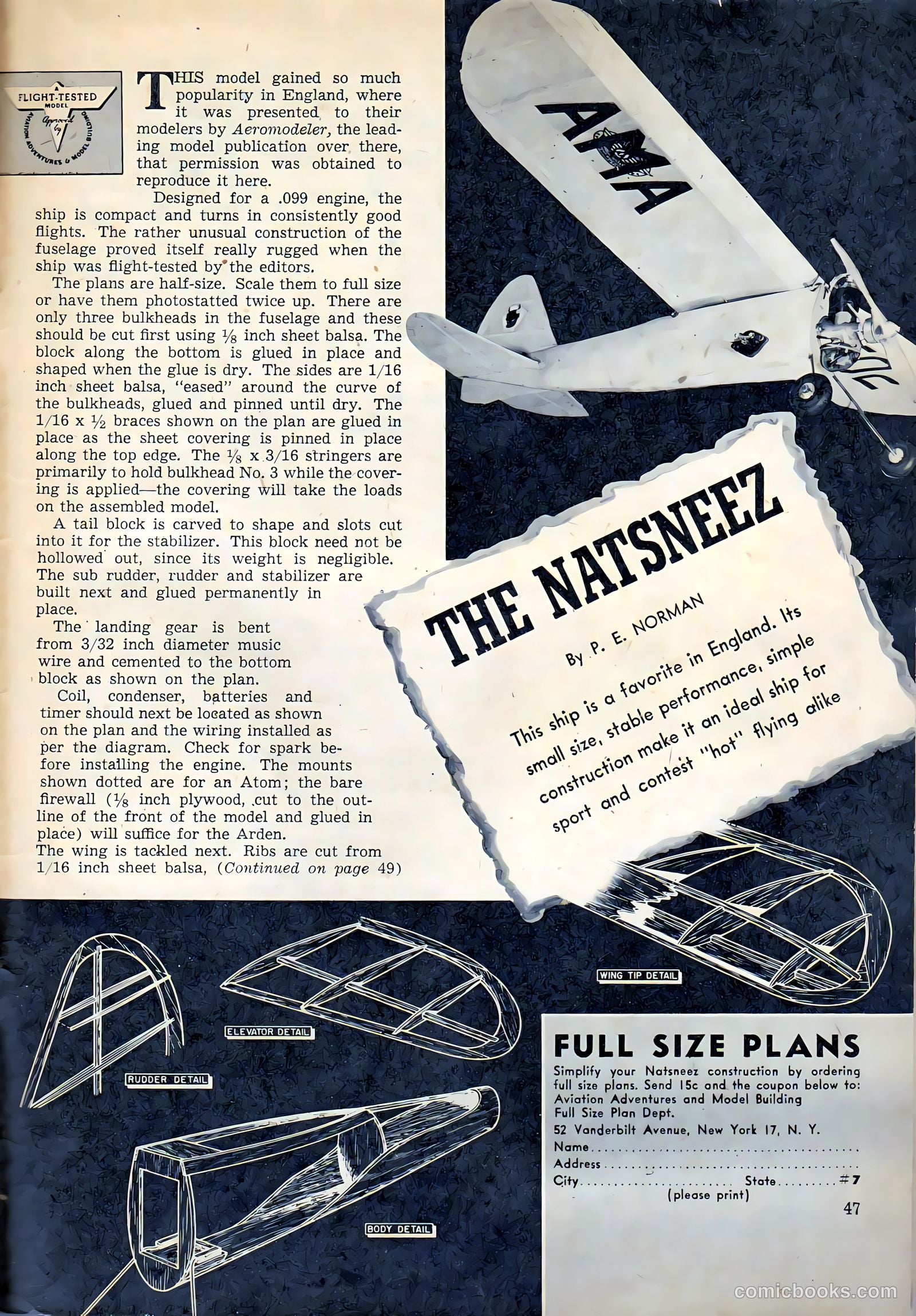 Aviation Adventures and Model Building #17 — page 47 of 60