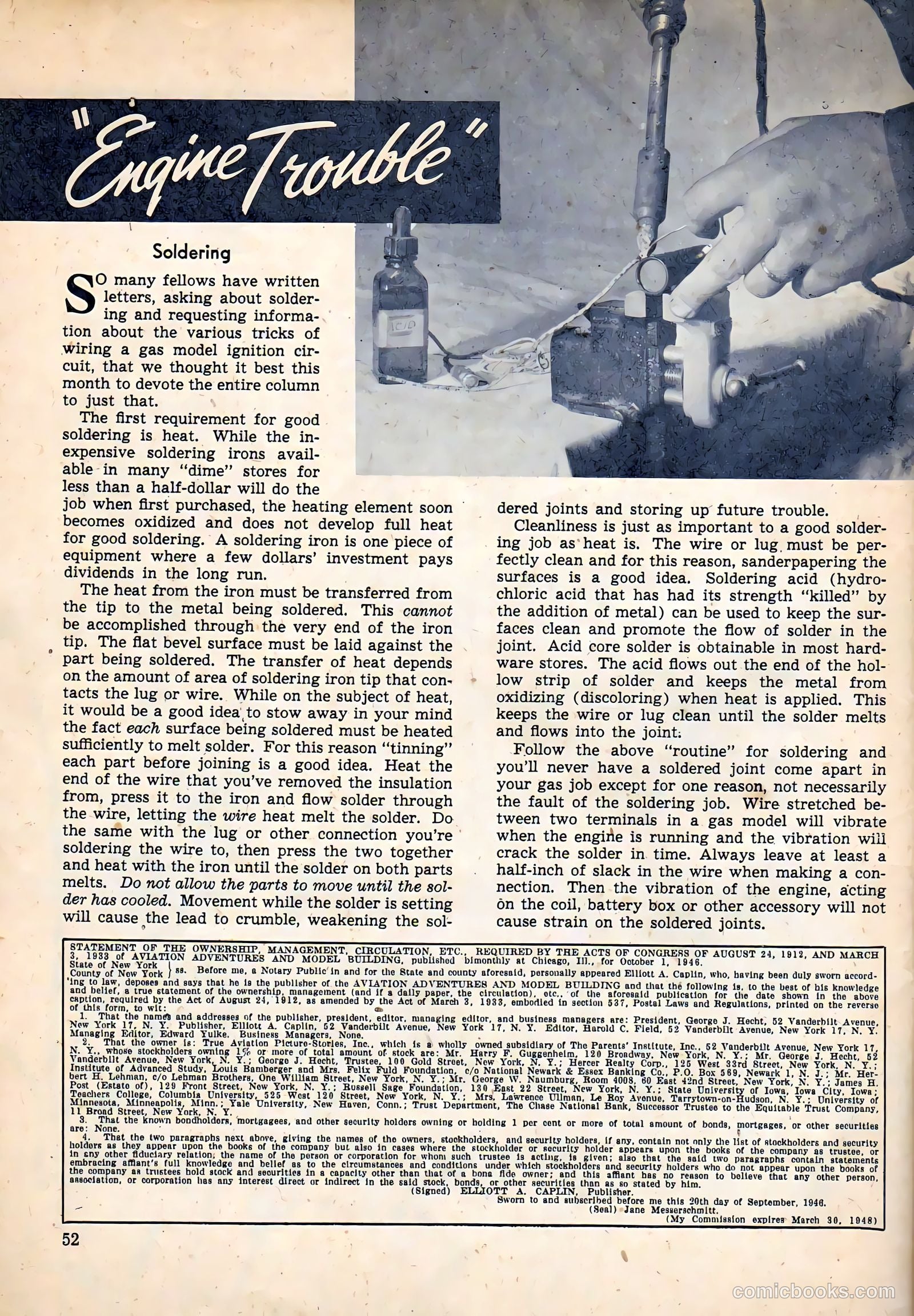 Aviation Adventures and Model Building #17 — page 52 of 60