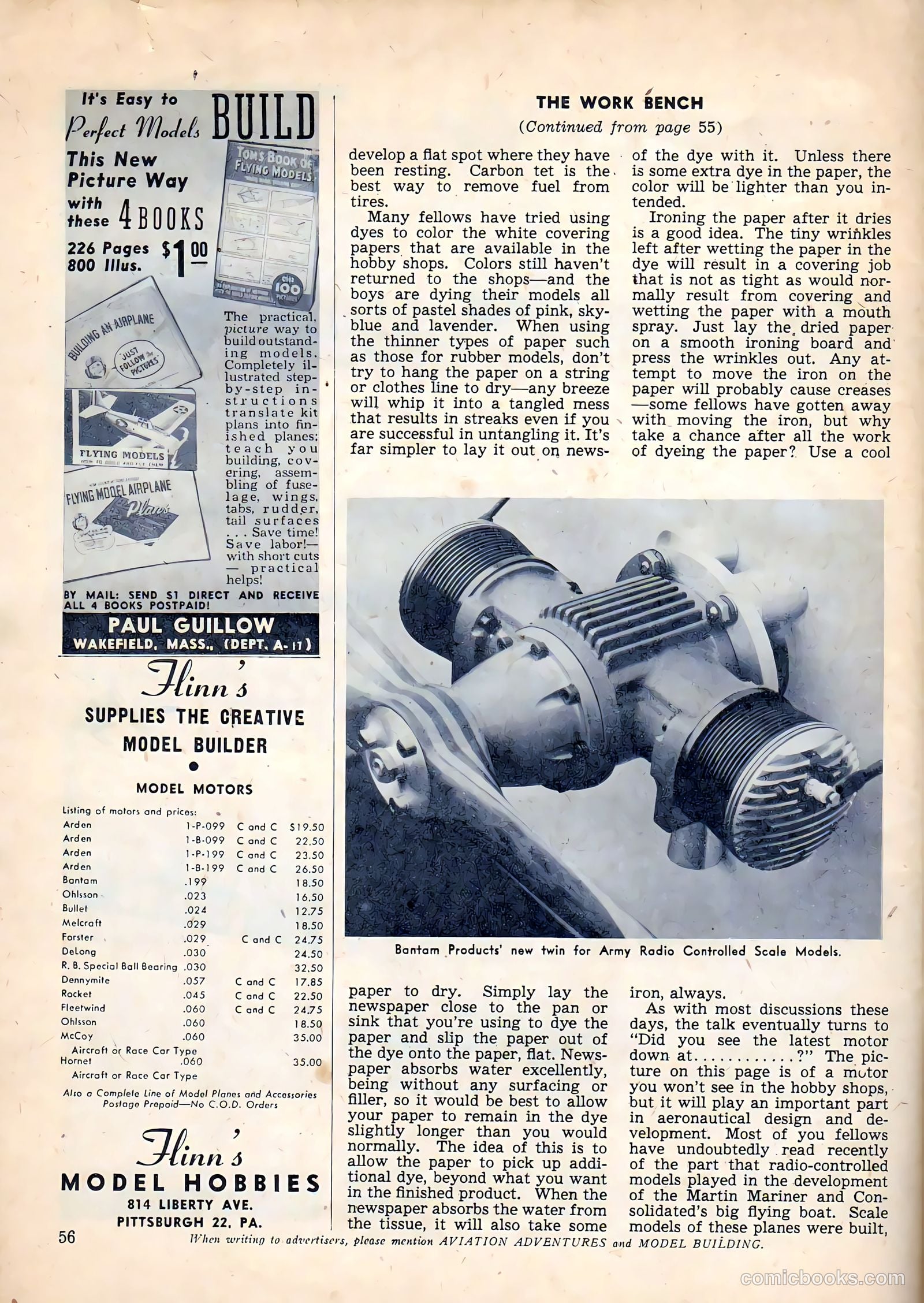 Aviation Adventures and Model Building #17 — page 56 of 60