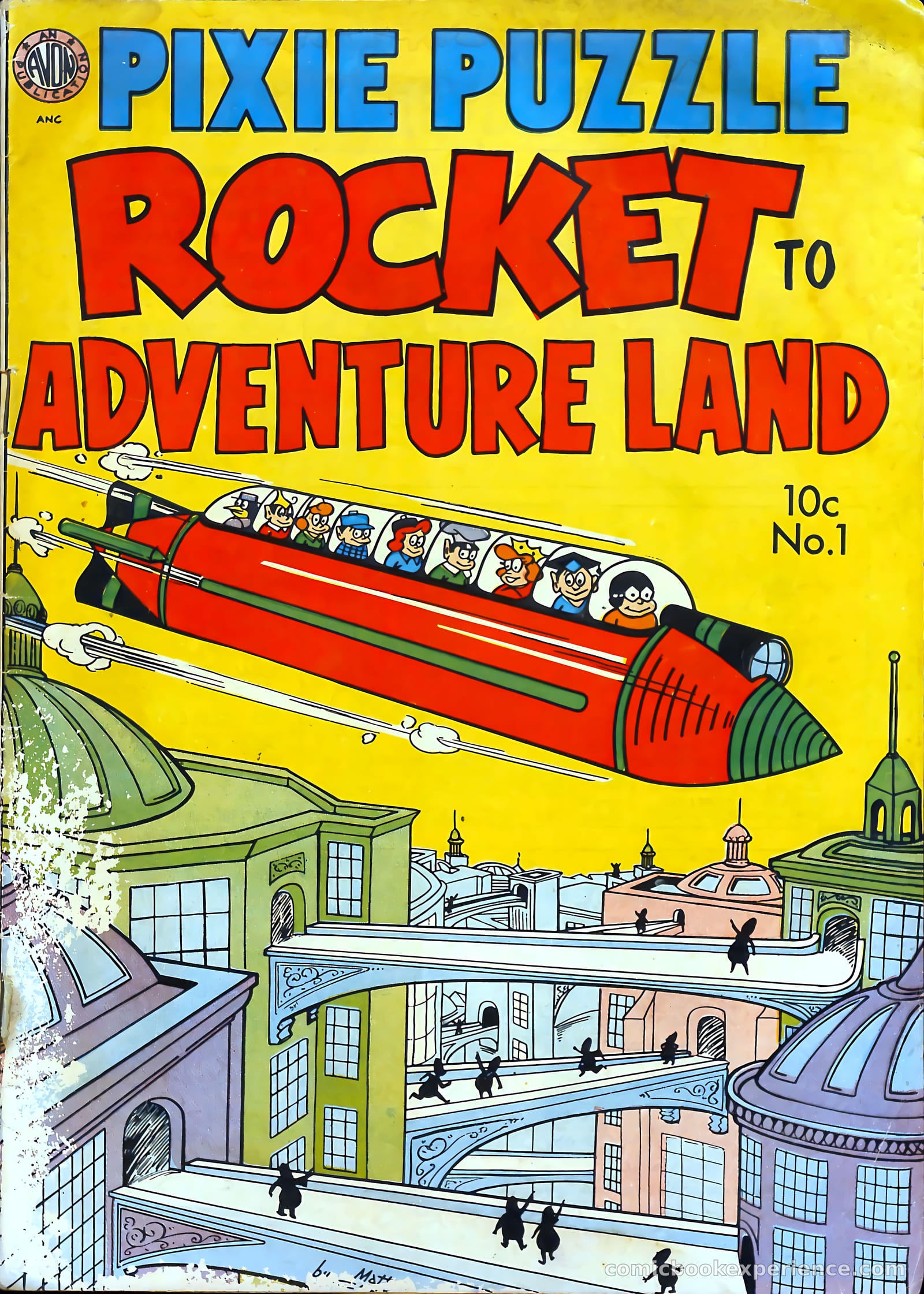 Pixie Puzzle Rocket to Adventureland #1 — page 1 of 37