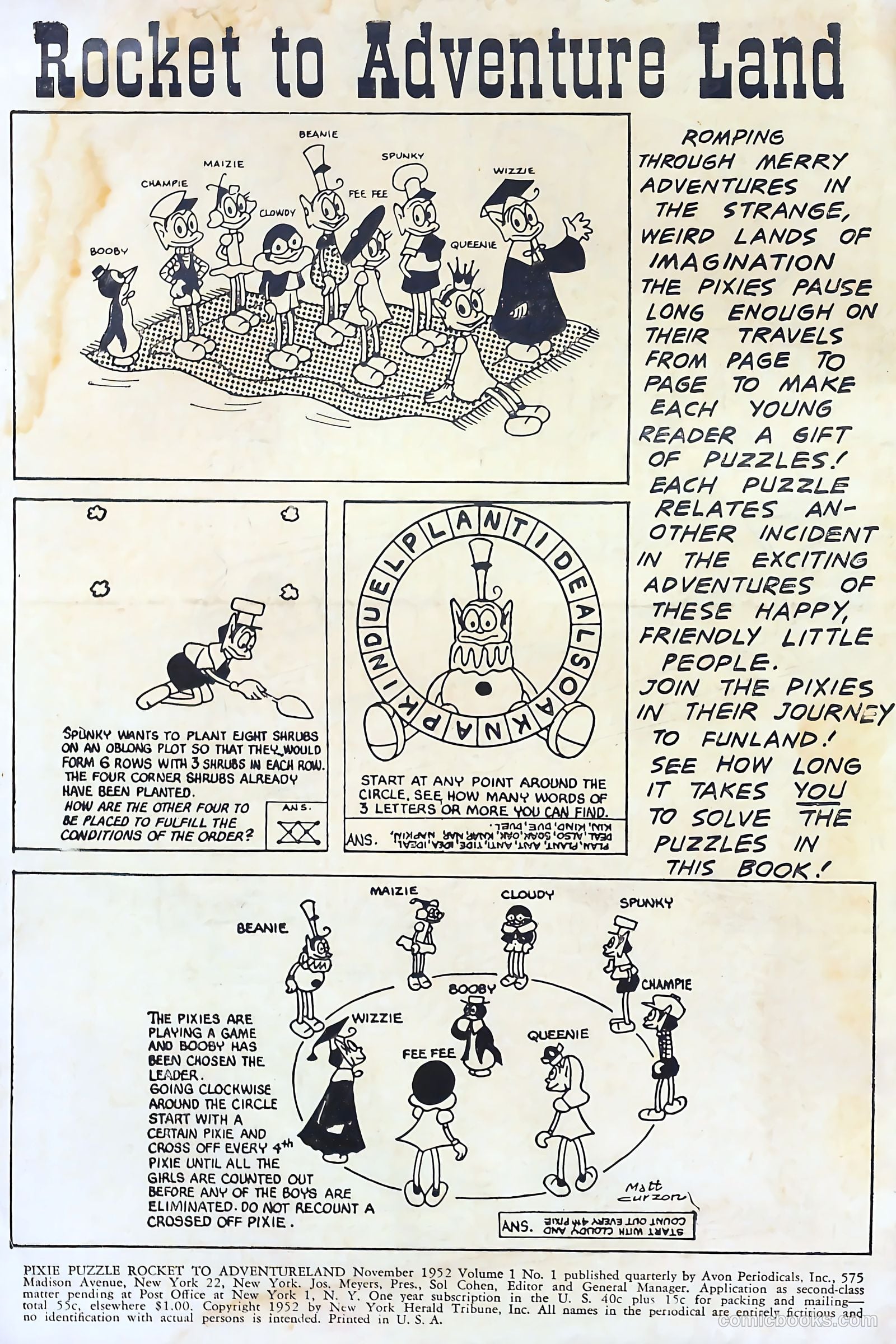 Pixie Puzzle Rocket to Adventureland #1 — page 3 of 37