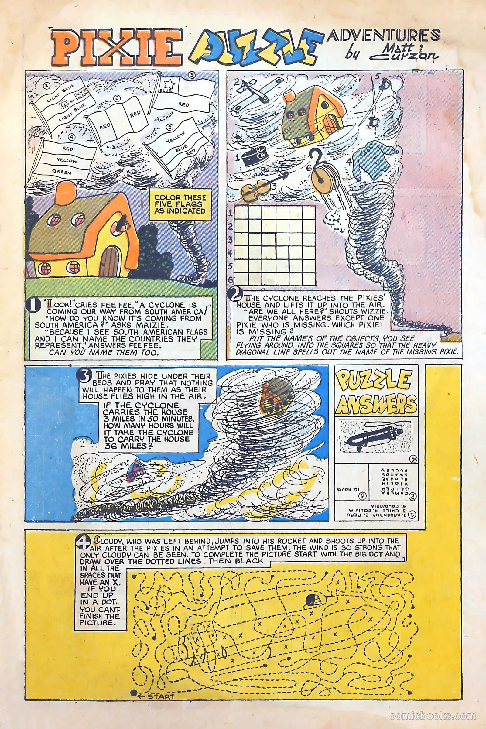 Pixie Puzzle Rocket to Adventureland #1 — page 4 of 37