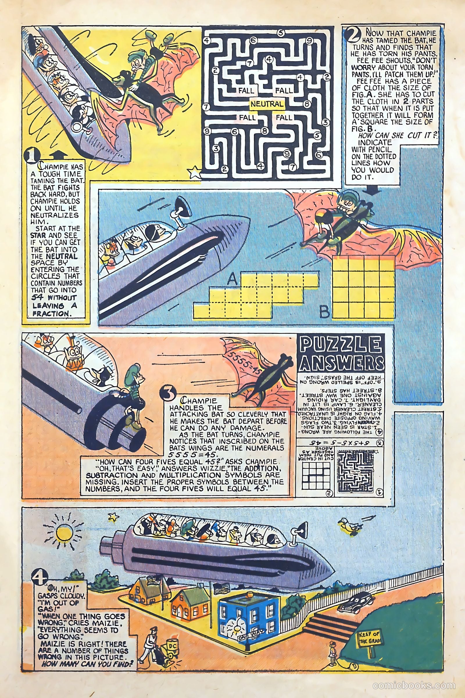 Pixie Puzzle Rocket to Adventureland #1 — page 8 of 37
