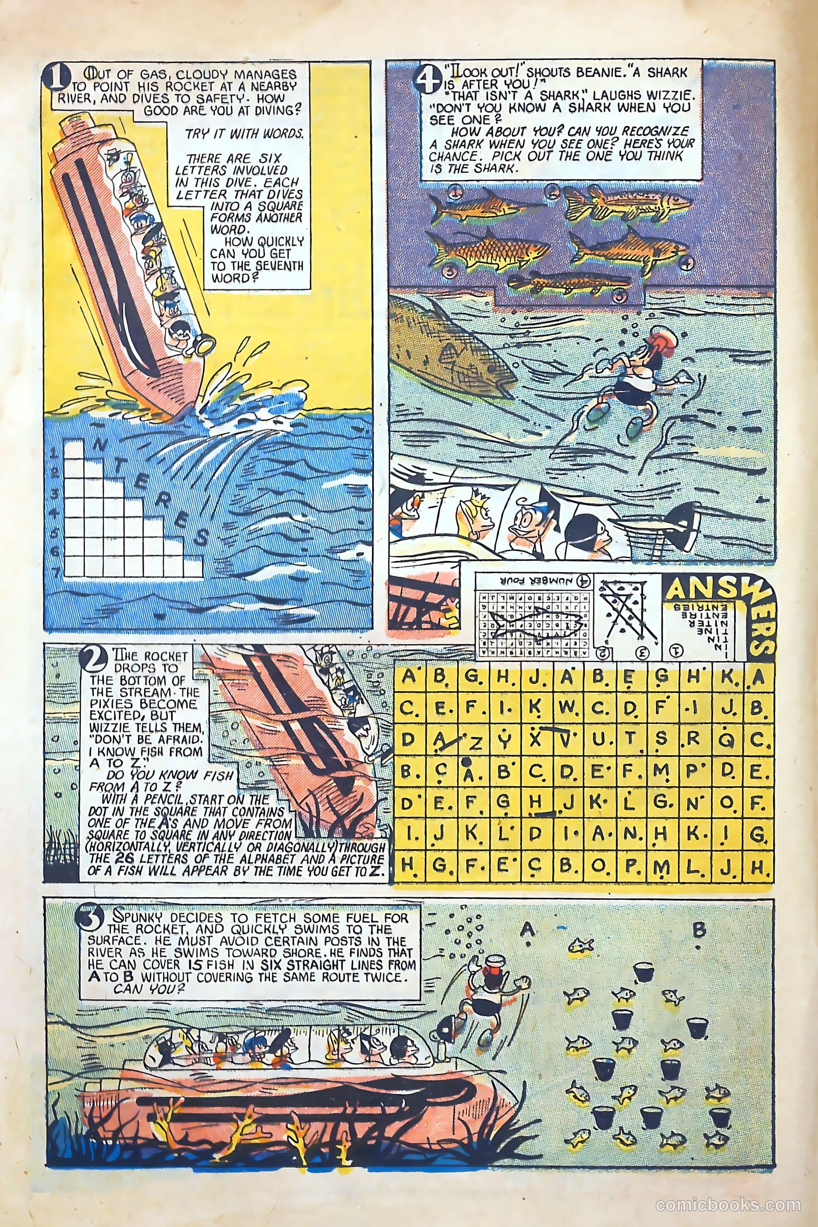 Pixie Puzzle Rocket to Adventureland #1 — page 9 of 37