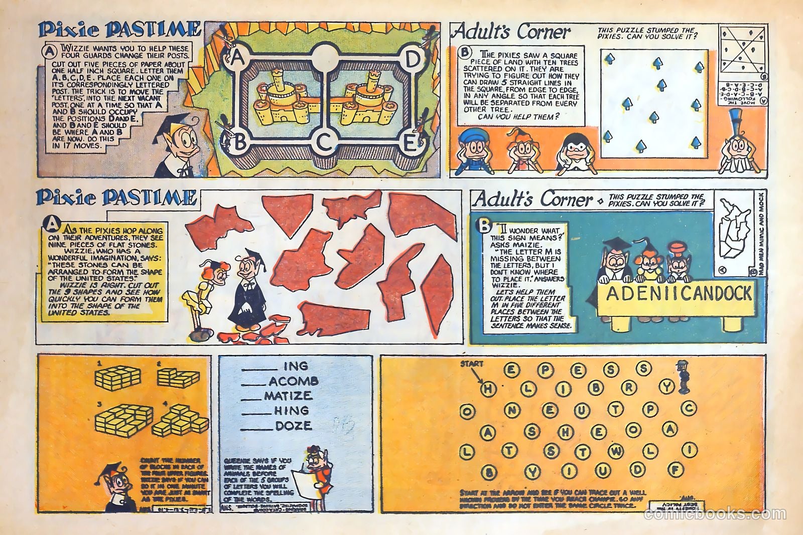 Pixie Puzzle Rocket to Adventureland #1 — page 34 of 37
