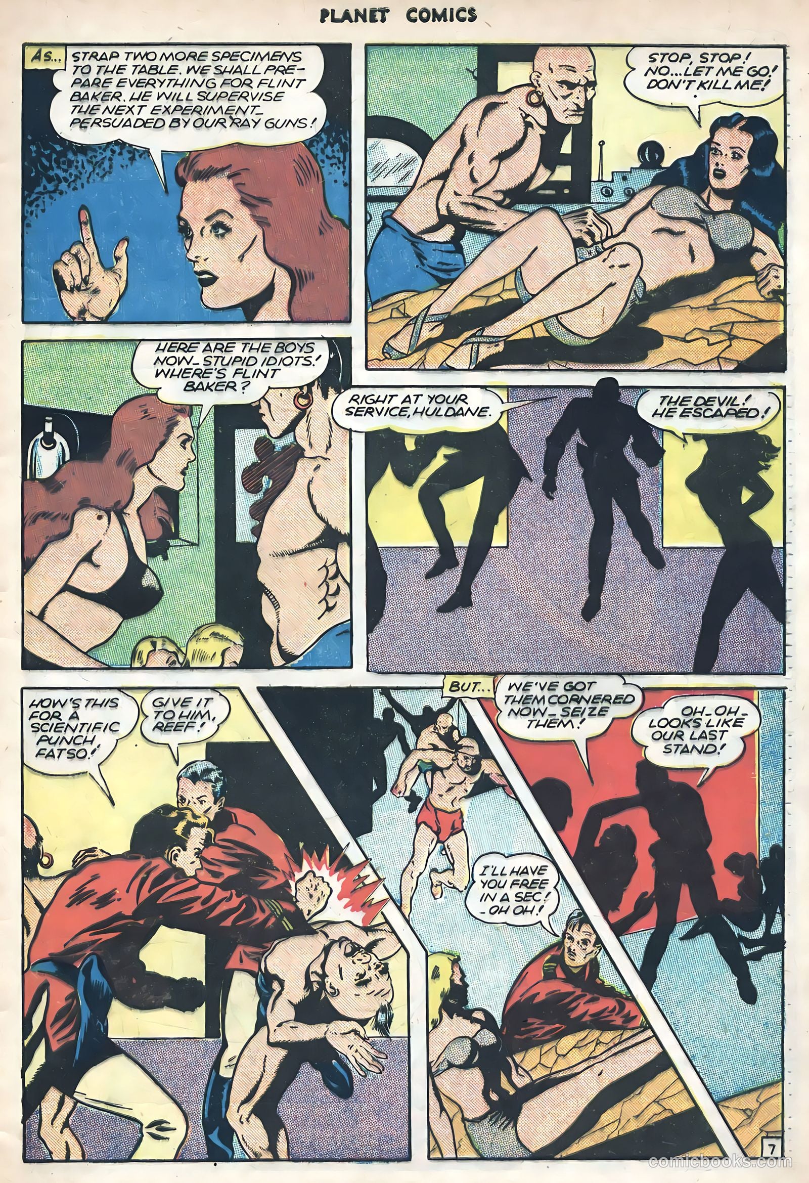 Planet Comics #1 — page 33 of 36