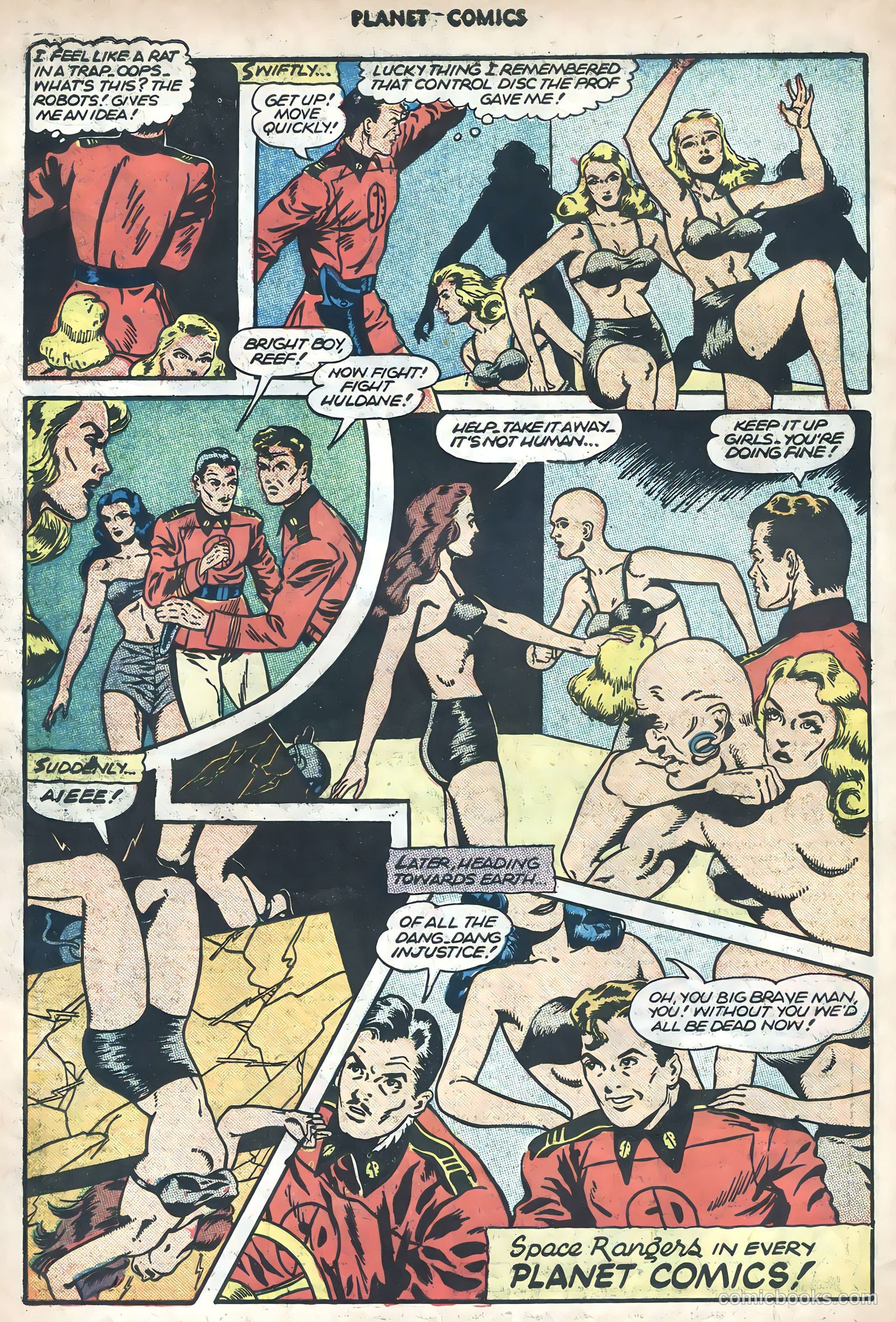 Planet Comics #1 — page 34 of 36
