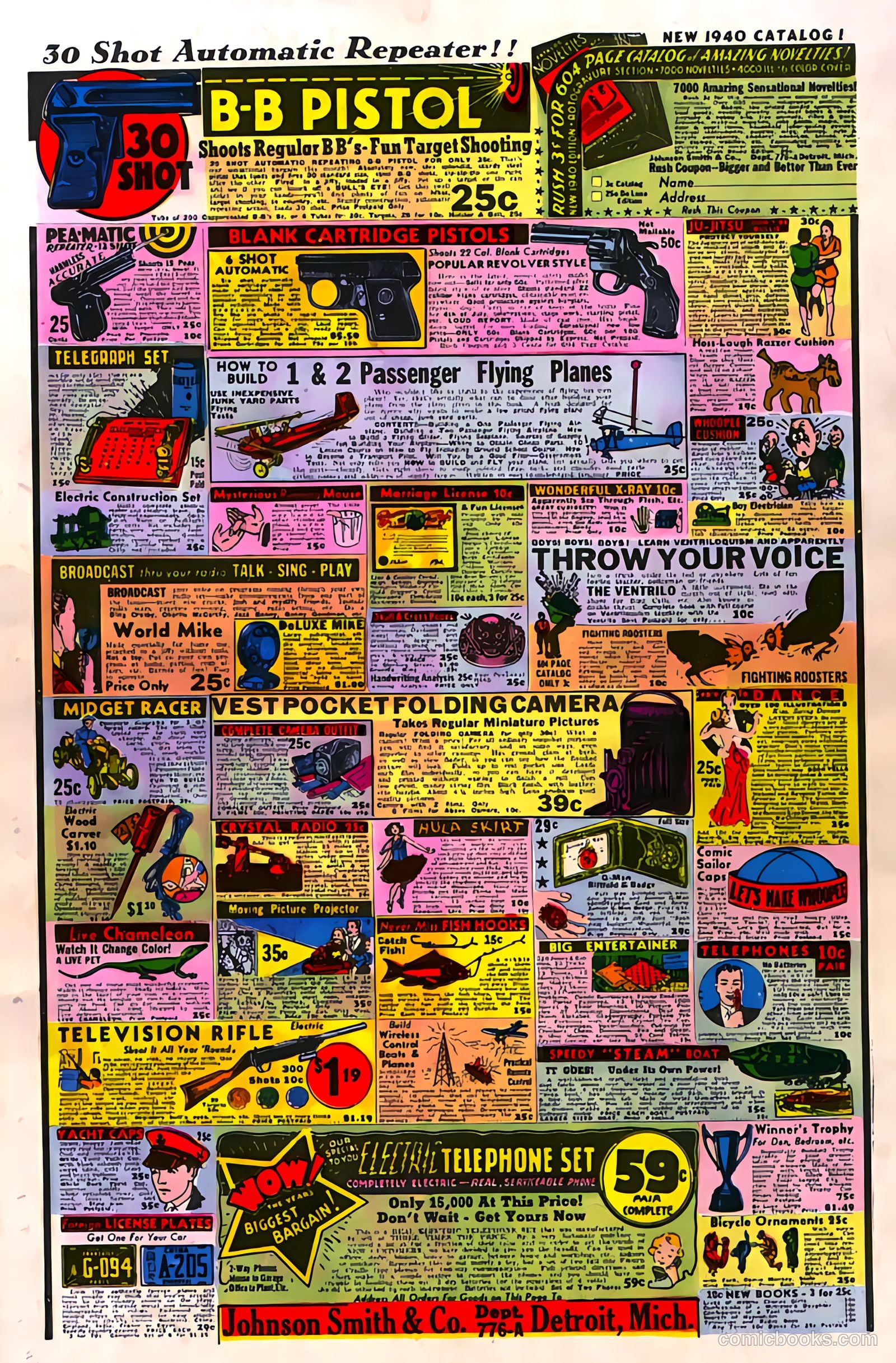 Planet Comics #1 — page 68 of 68