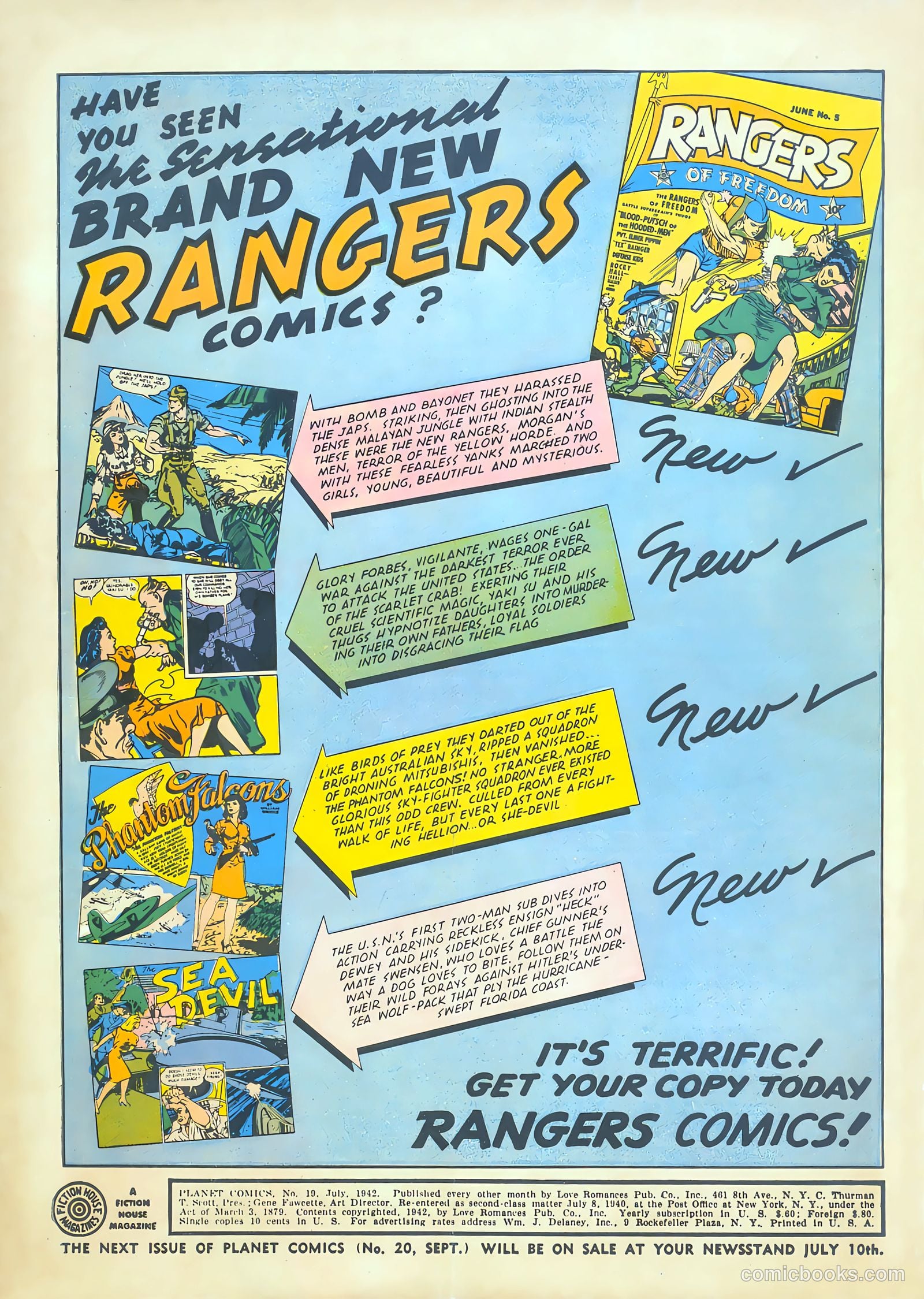 Planet Comics #19 — page 2 of 67
