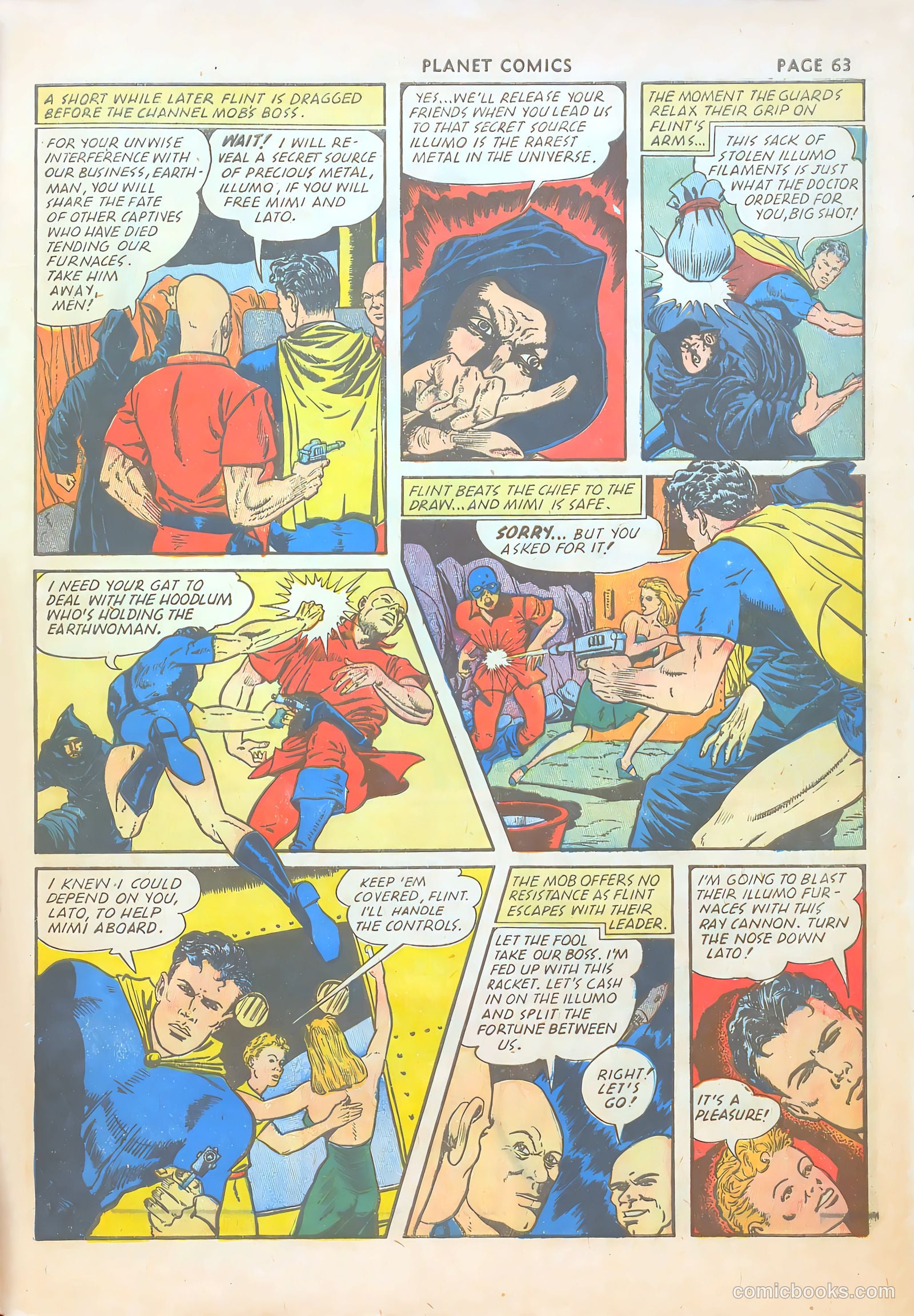 Planet Comics #19 — page 64 of 67