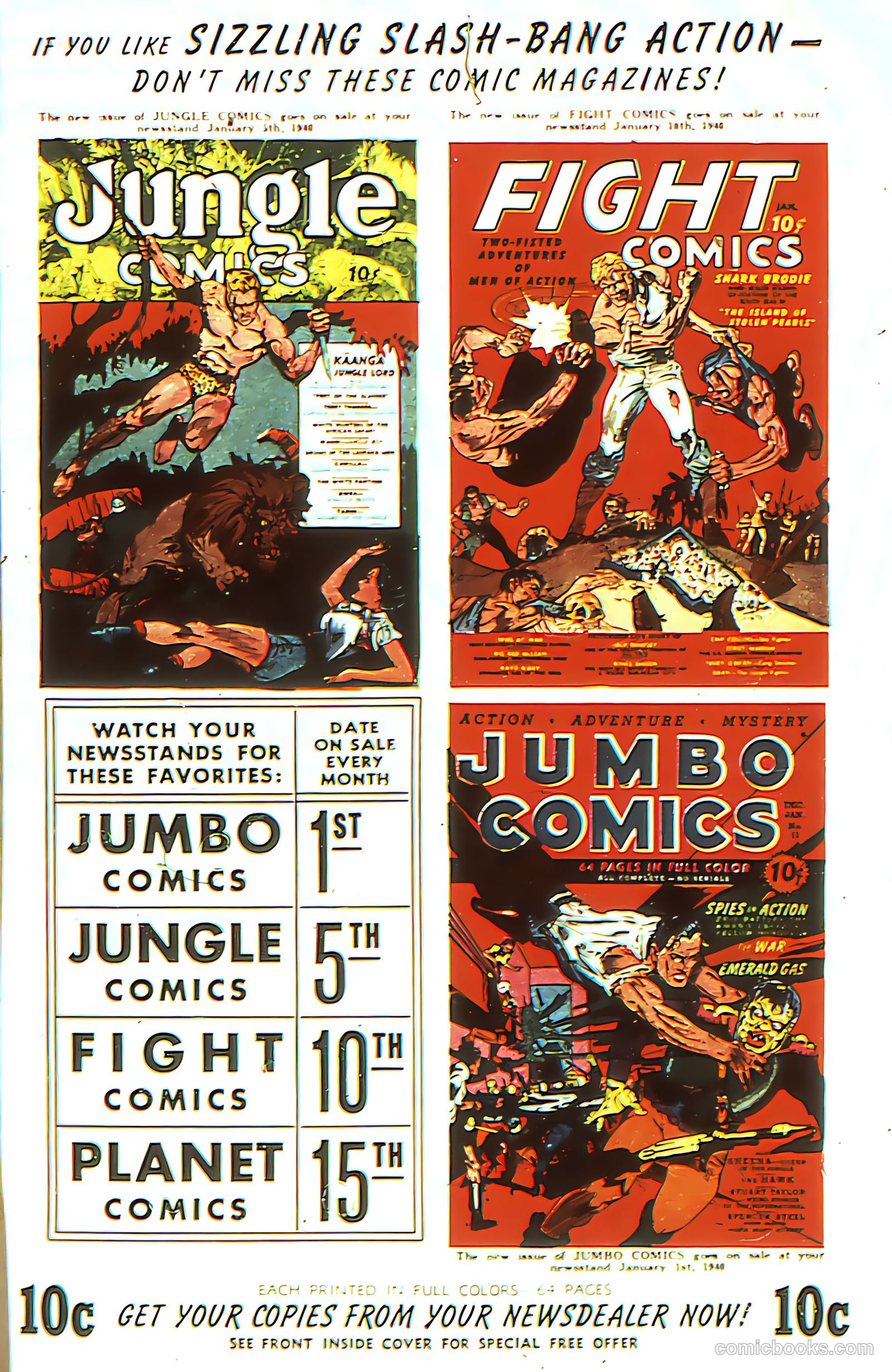 Planet Comics #2 — page 67 of 68