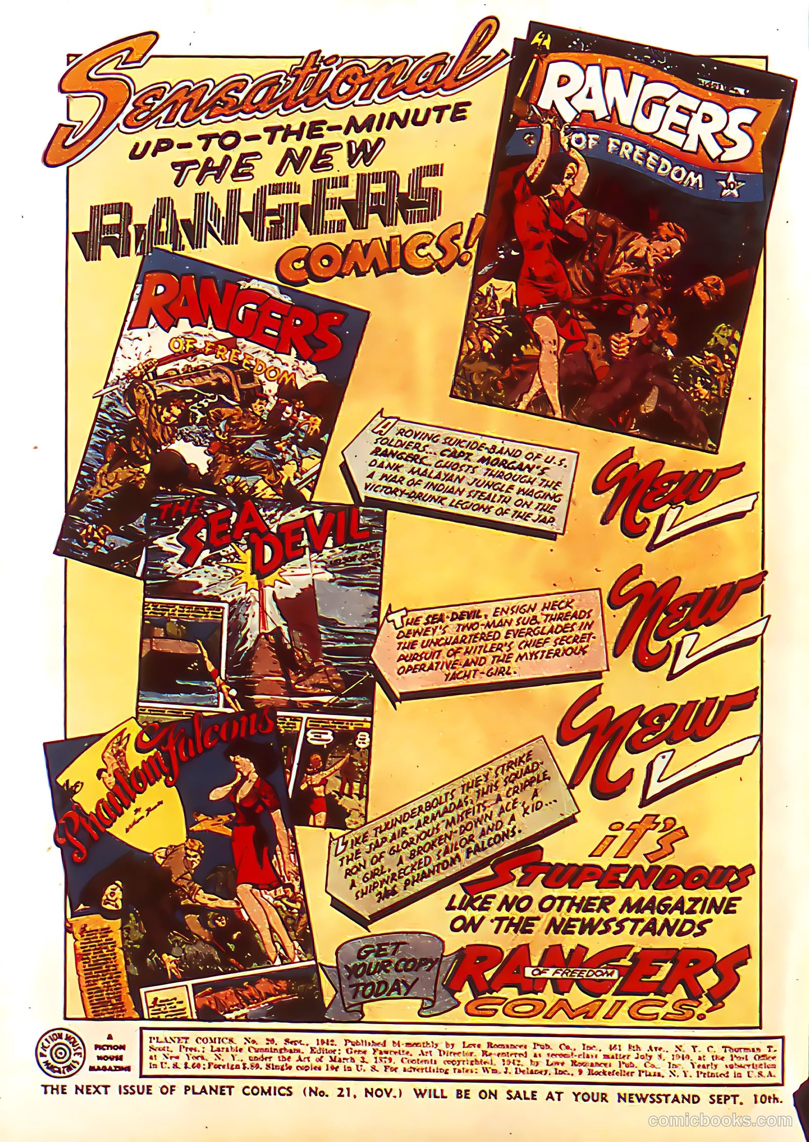 Planet Comics #20 — page 2 of 68
