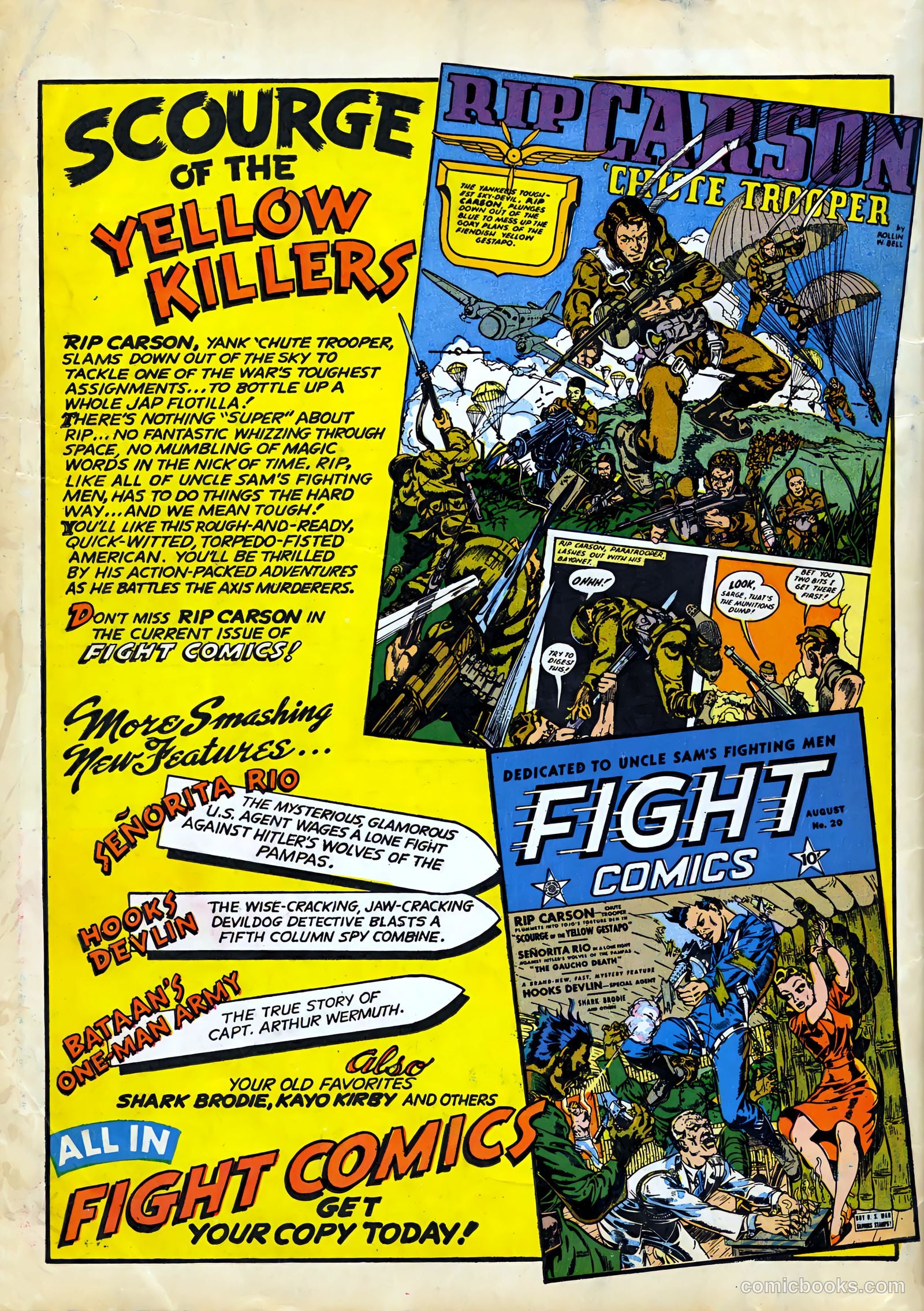 Planet Comics #20 — page 68 of 68