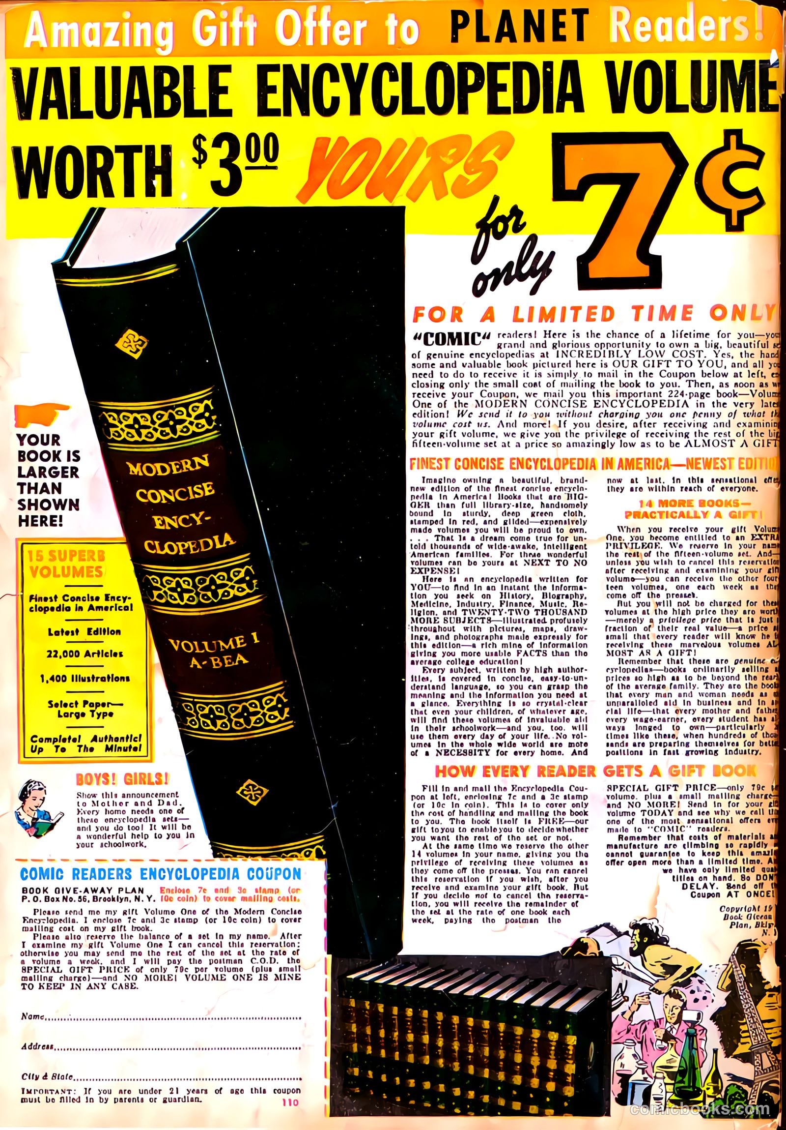 Planet Comics #21 — page 69 of 69