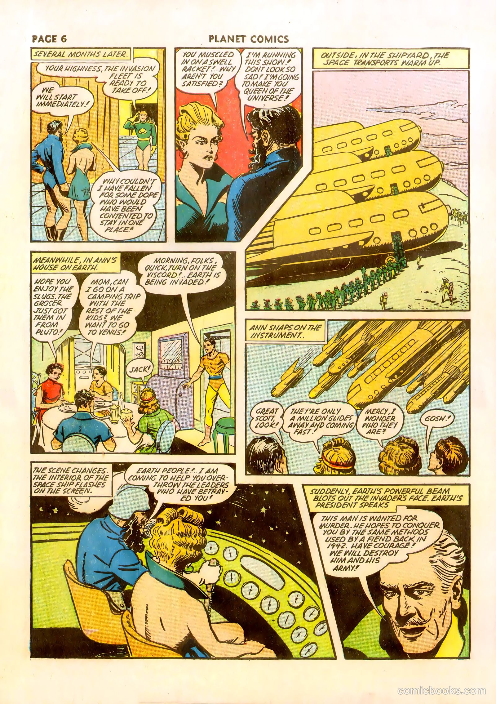 Planet Comics #23 — page 8 of 67
