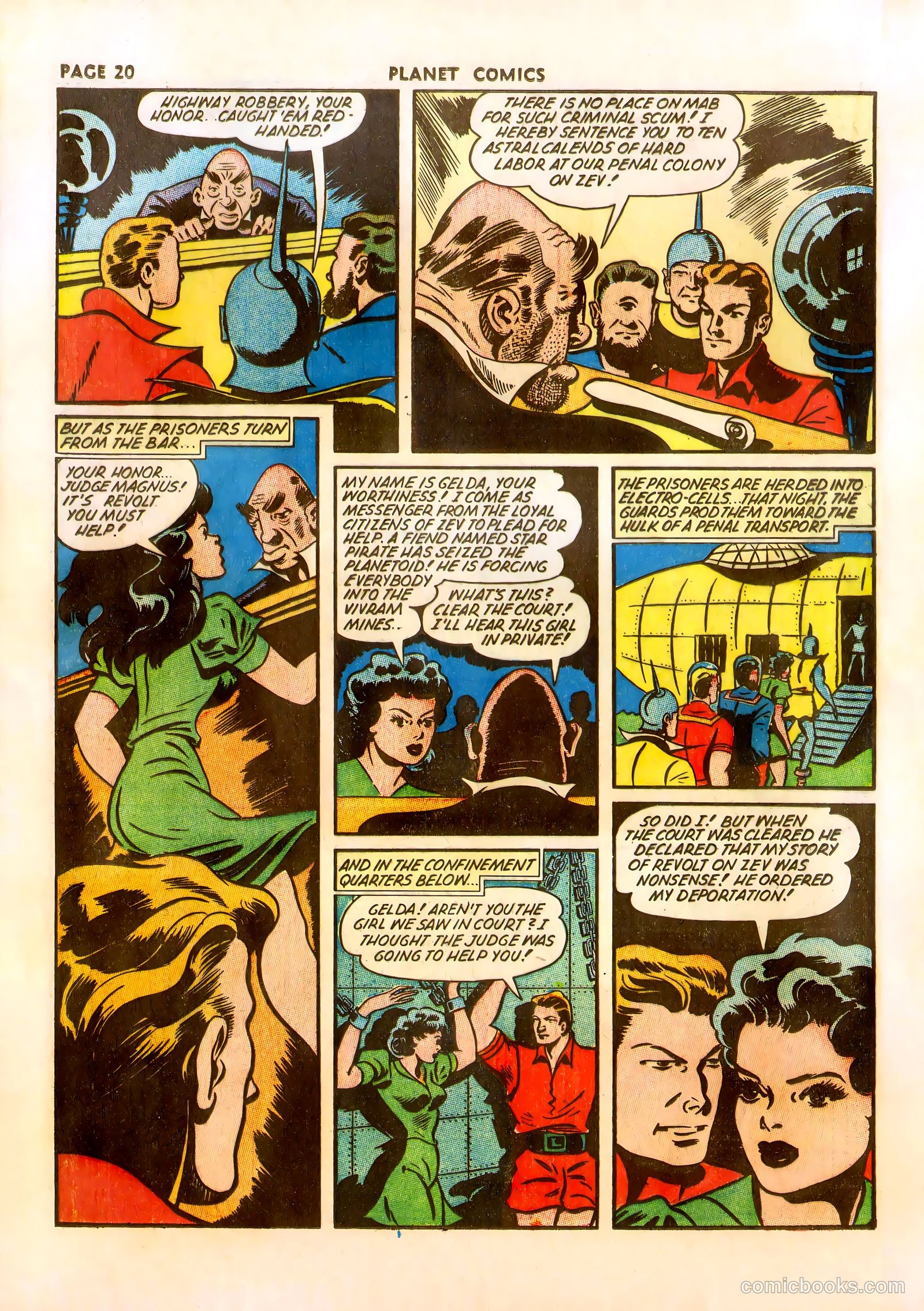 Planet Comics #23 — page 22 of 67