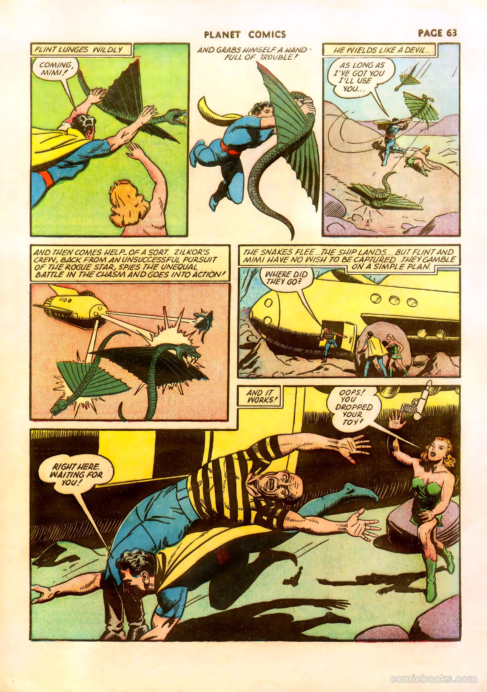 Planet Comics #23 — page 64 of 67