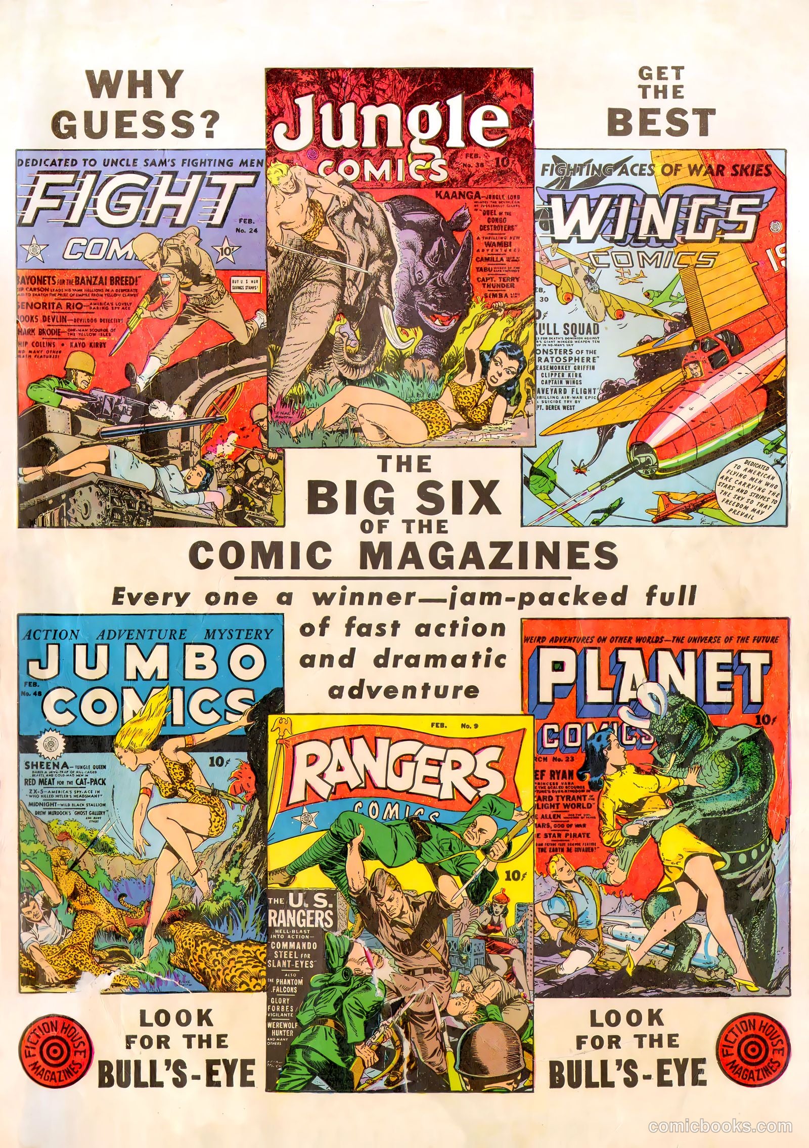 Planet Comics #23 — page 66 of 67