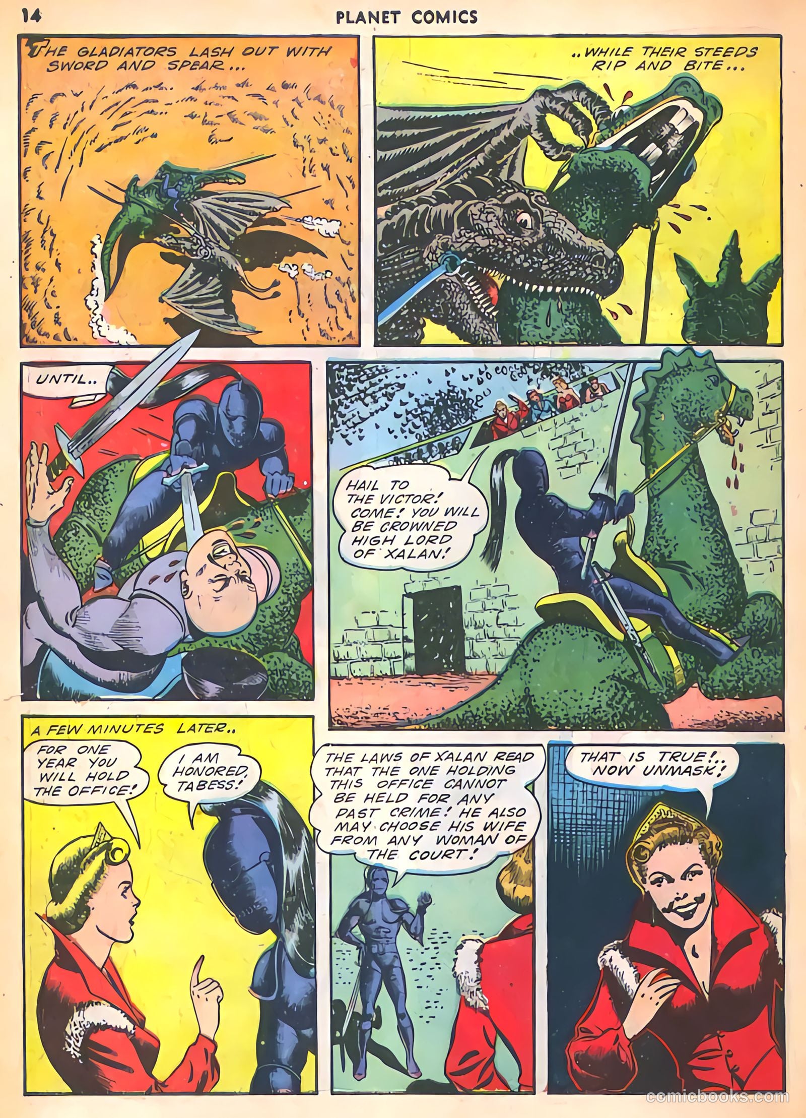Planet Comics #25 — page 16 of 60