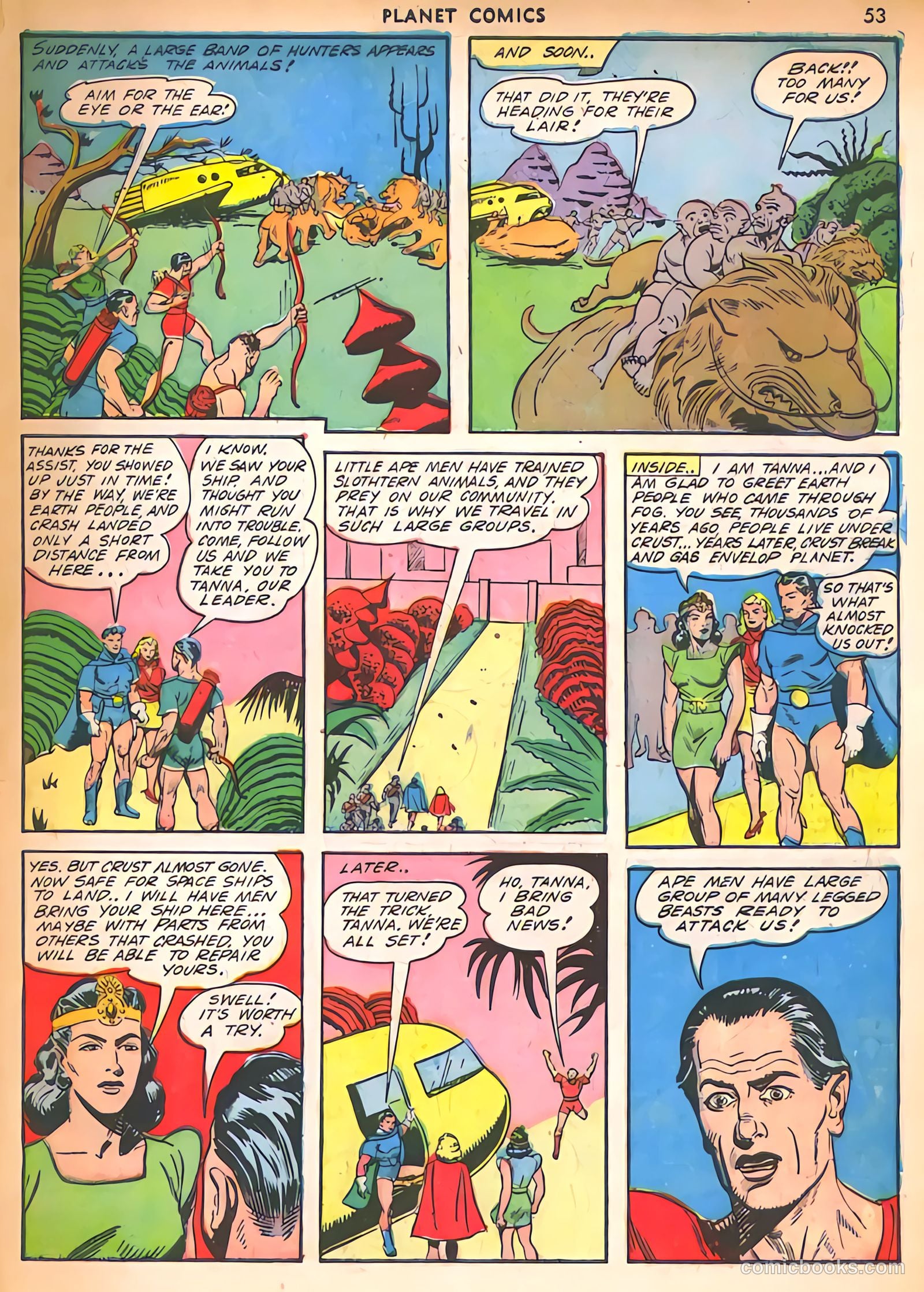 Planet Comics #25 — page 55 of 60