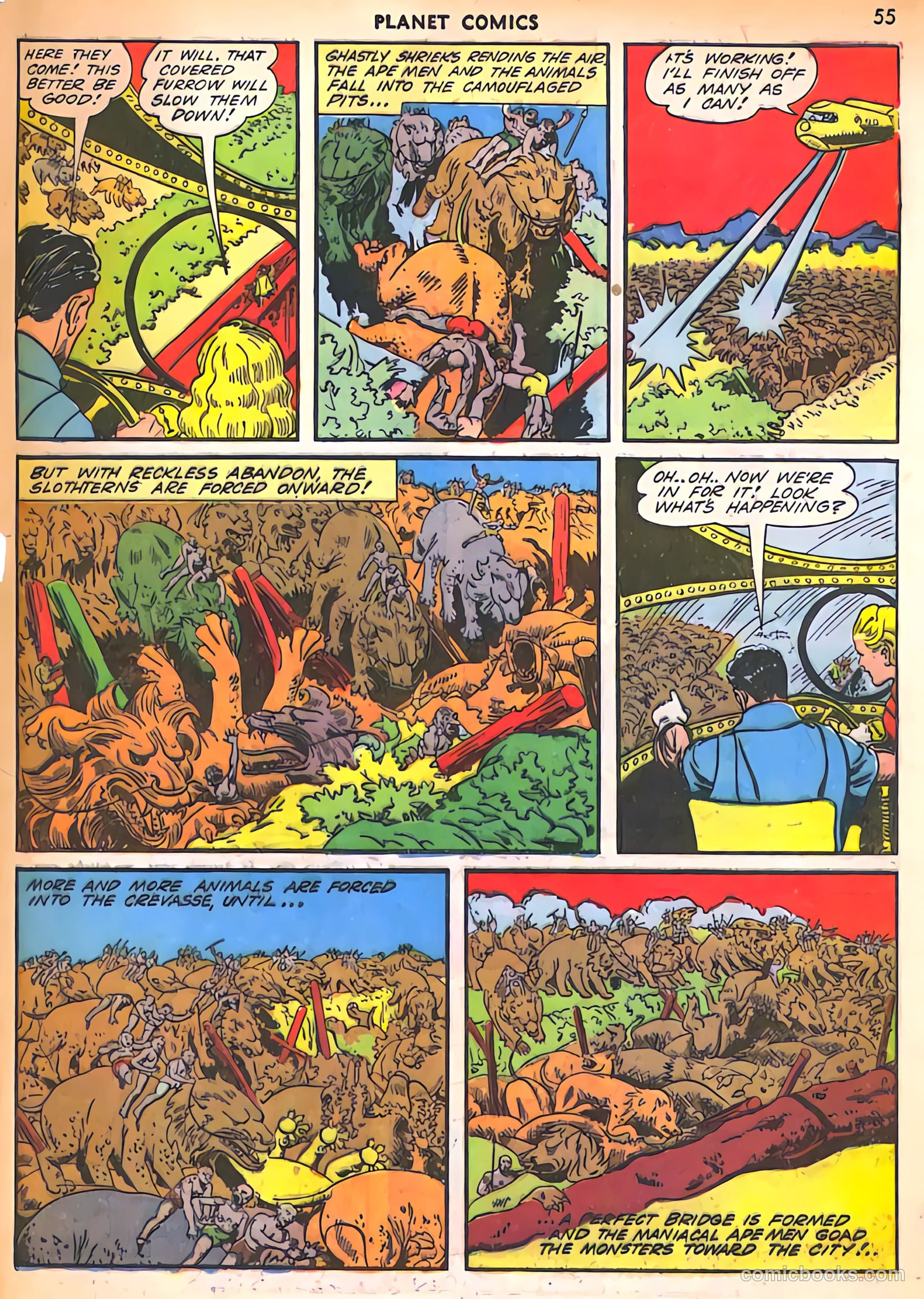 Planet Comics #25 — page 57 of 60