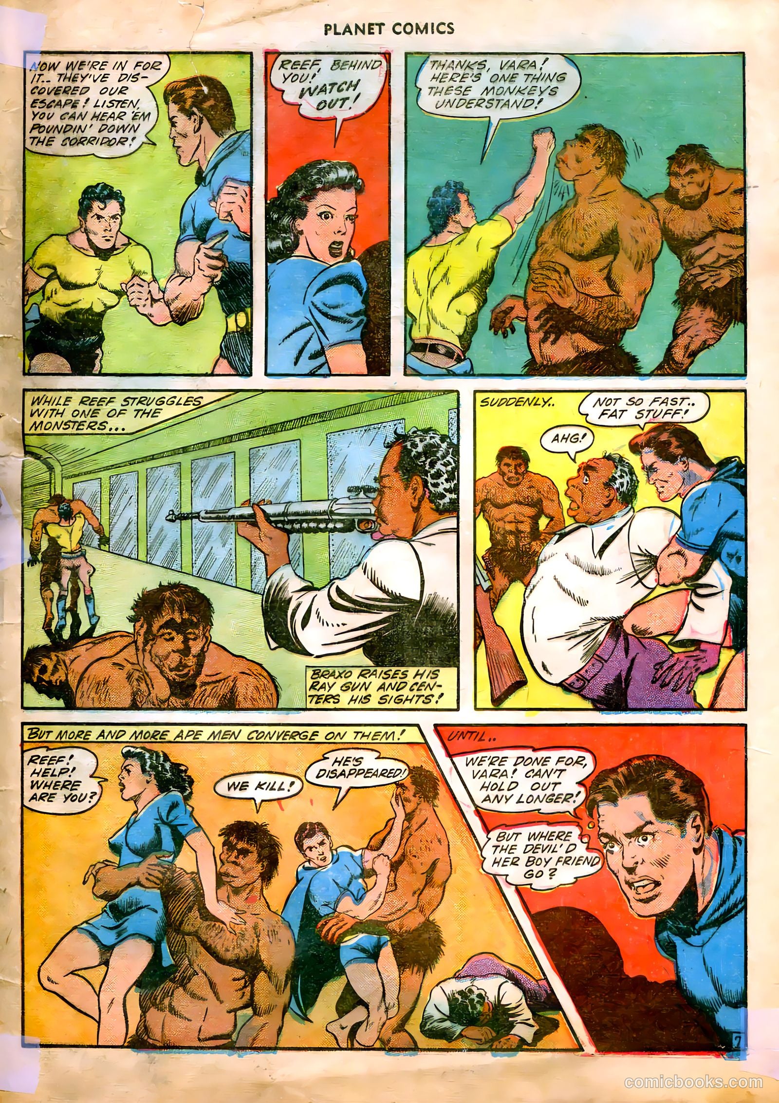 Planet Comics #26 — page 58 of 61