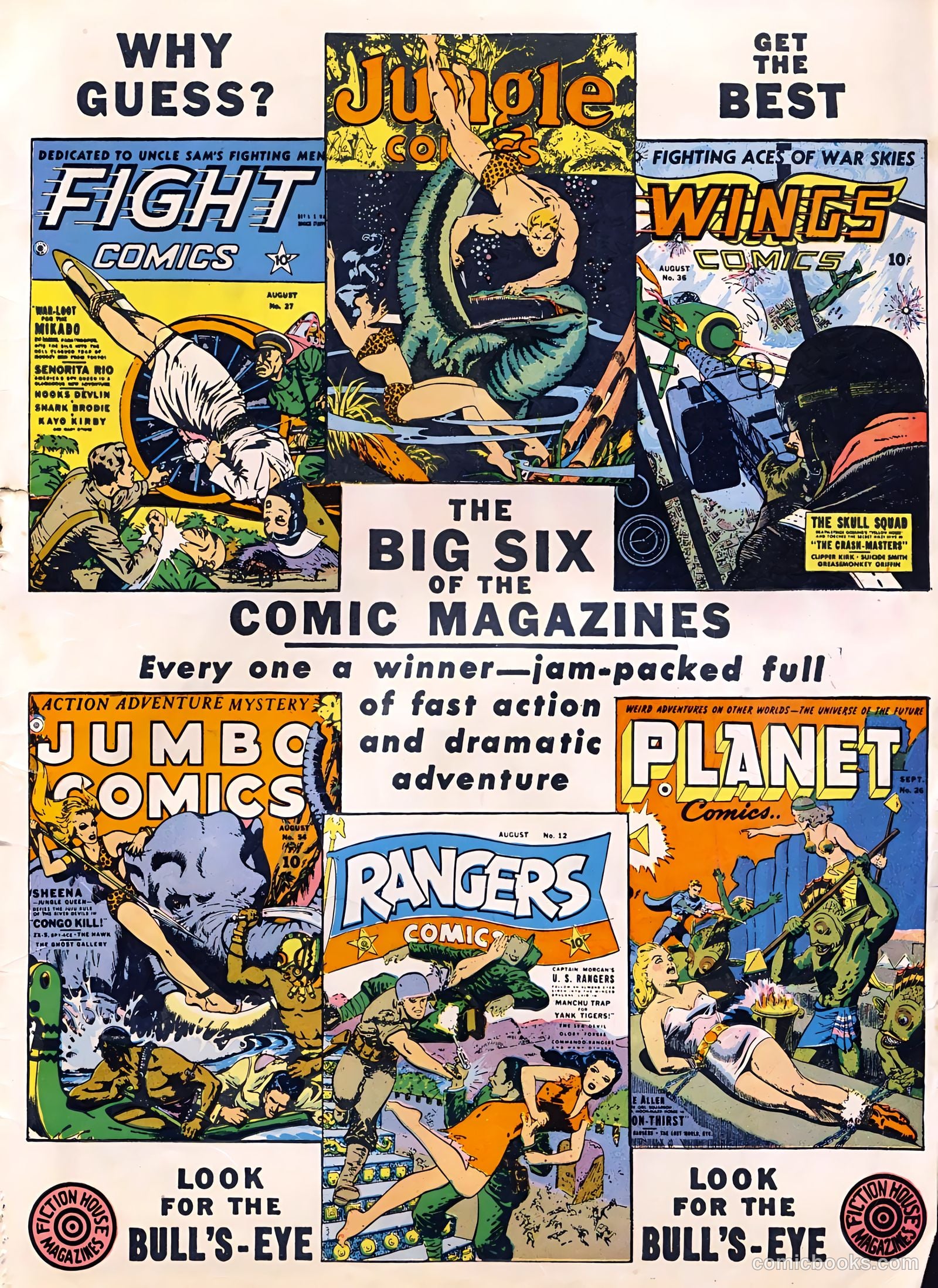 Planet Comics #26 — page 60 of 61