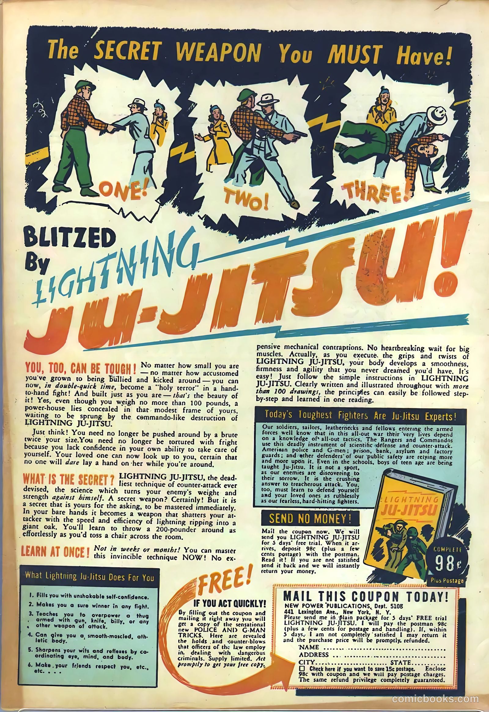 Planet Comics #26 — page 61 of 61