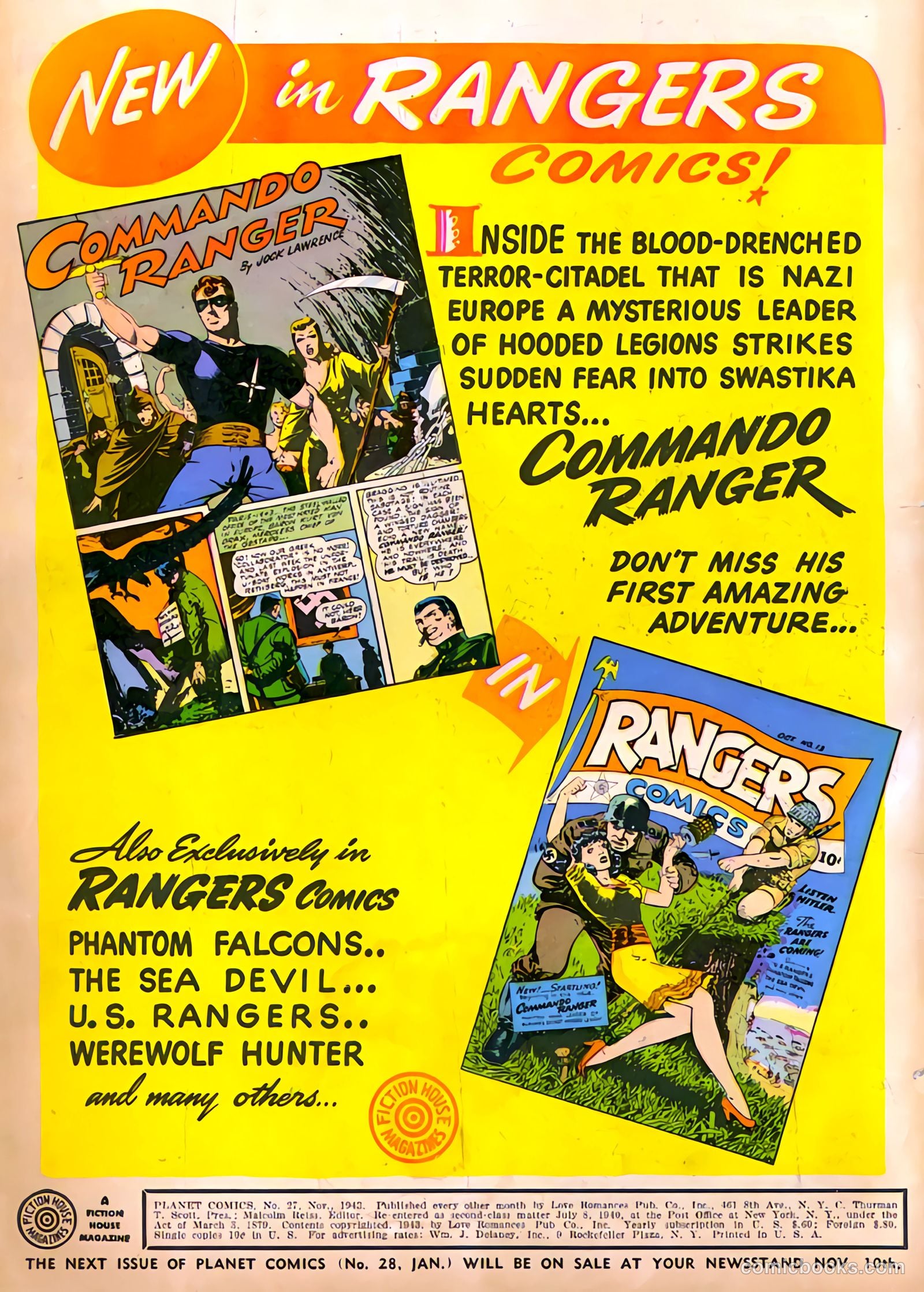 Planet Comics #27 — page 2 of 60