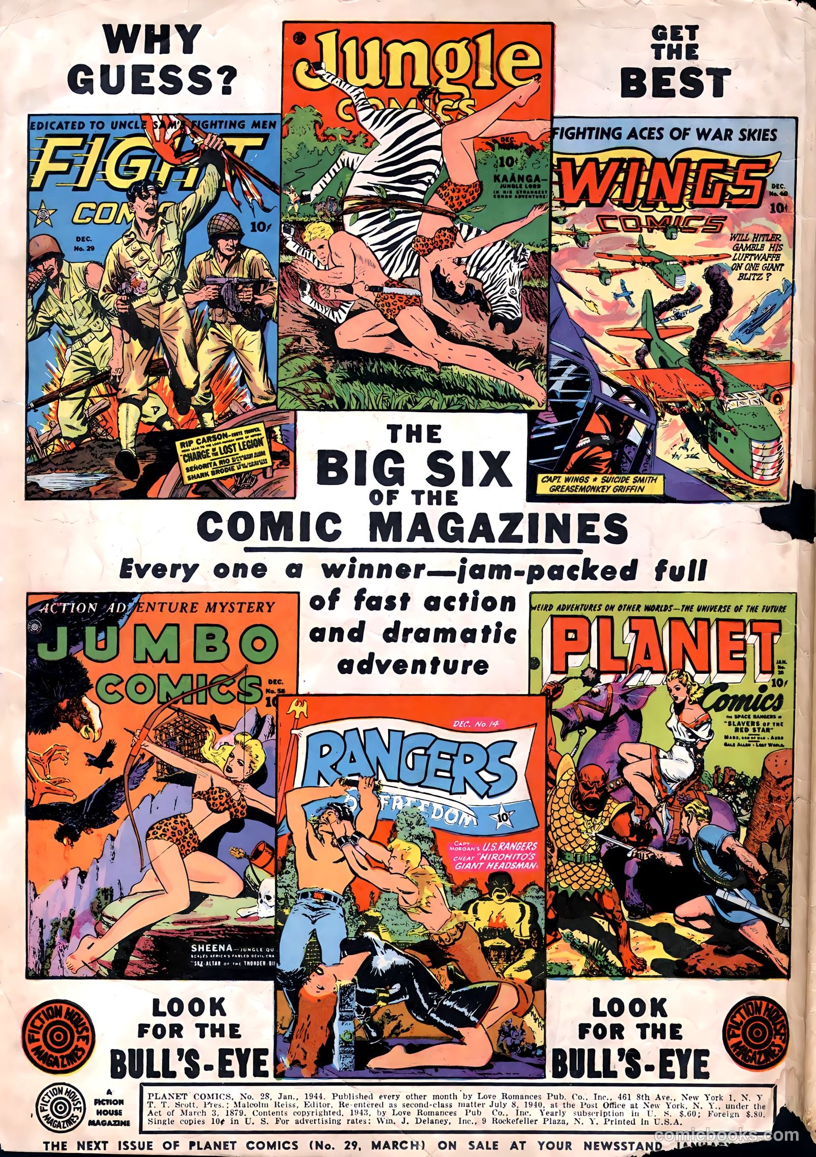 Planet Comics #28 — page 2 of 60