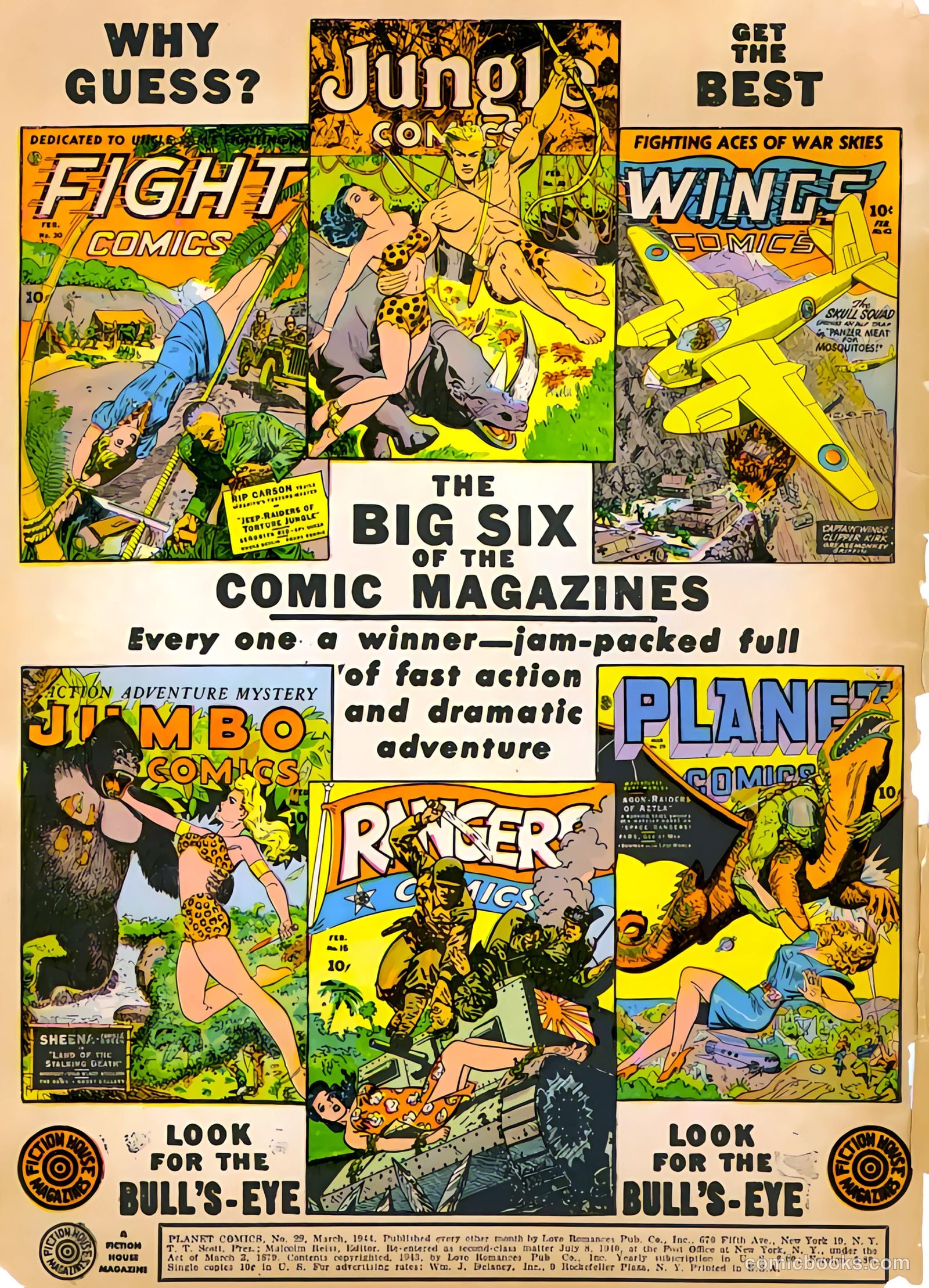 Planet Comics #29 — page 2 of 60
