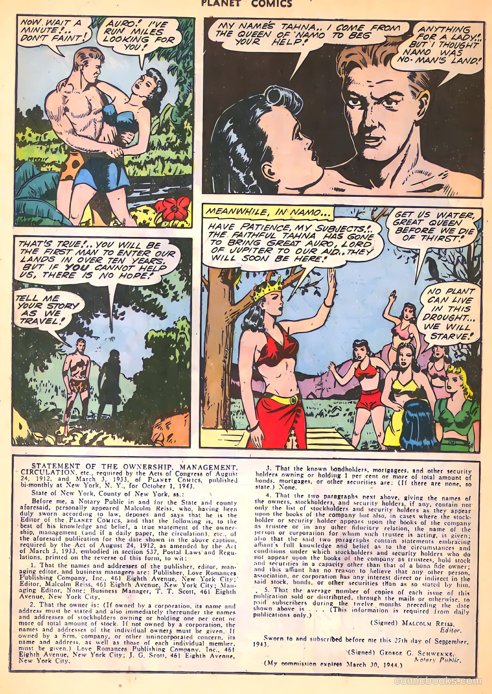 Planet Comics #29 — page 40 of 60