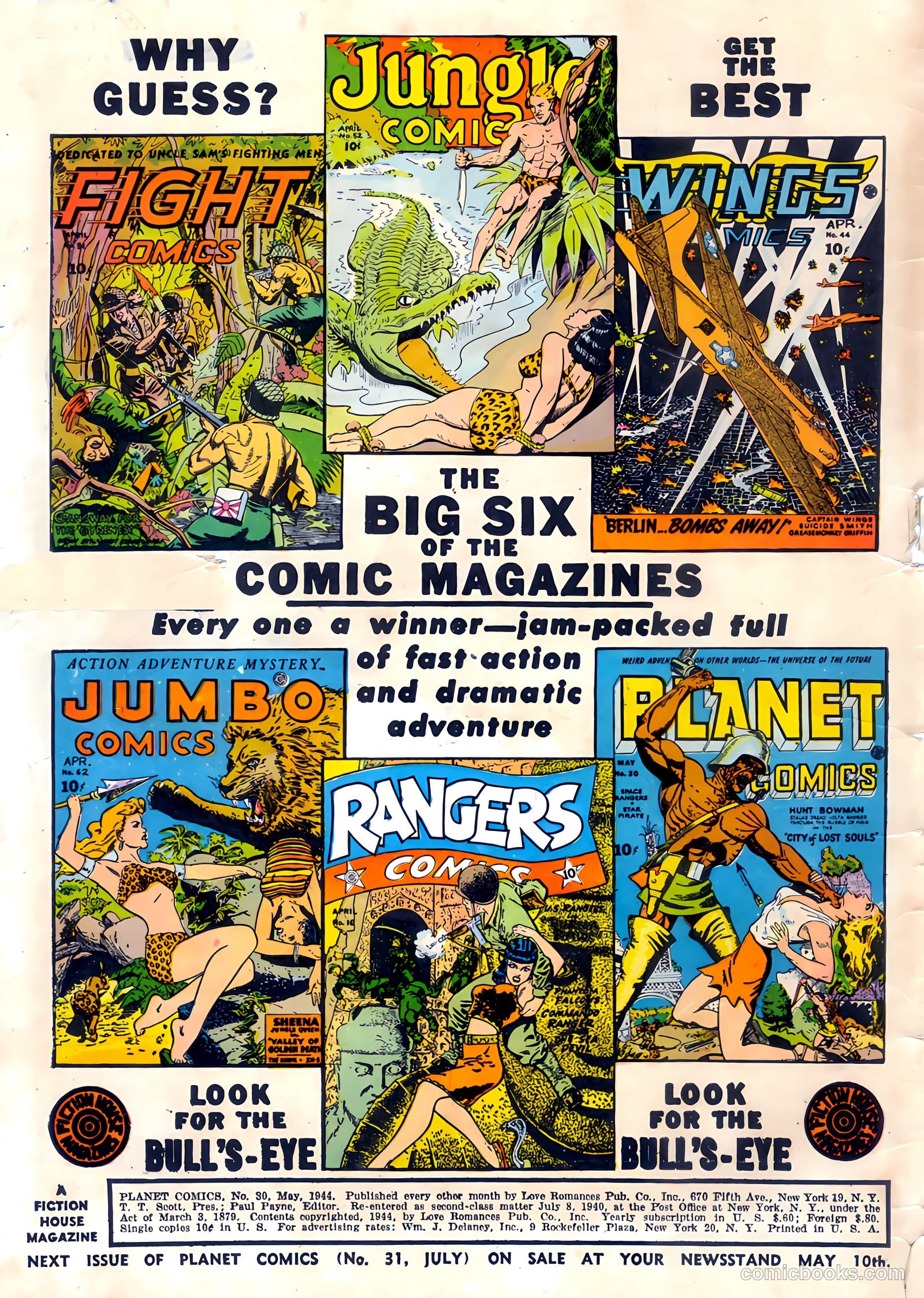 Planet Comics #30 — page 2 of 52