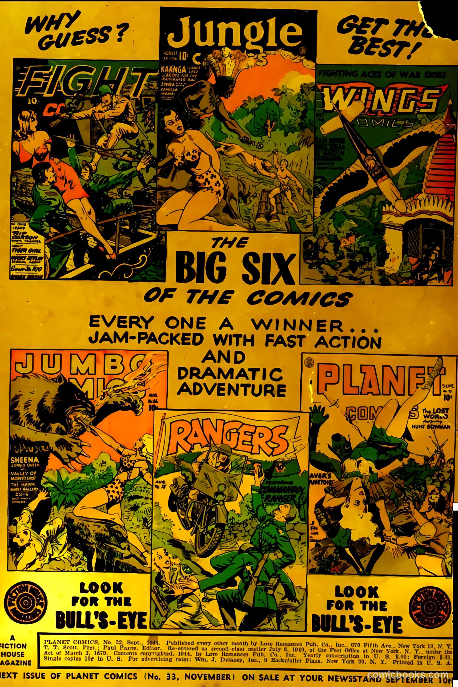 Planet Comics #32 — page 2 of 52