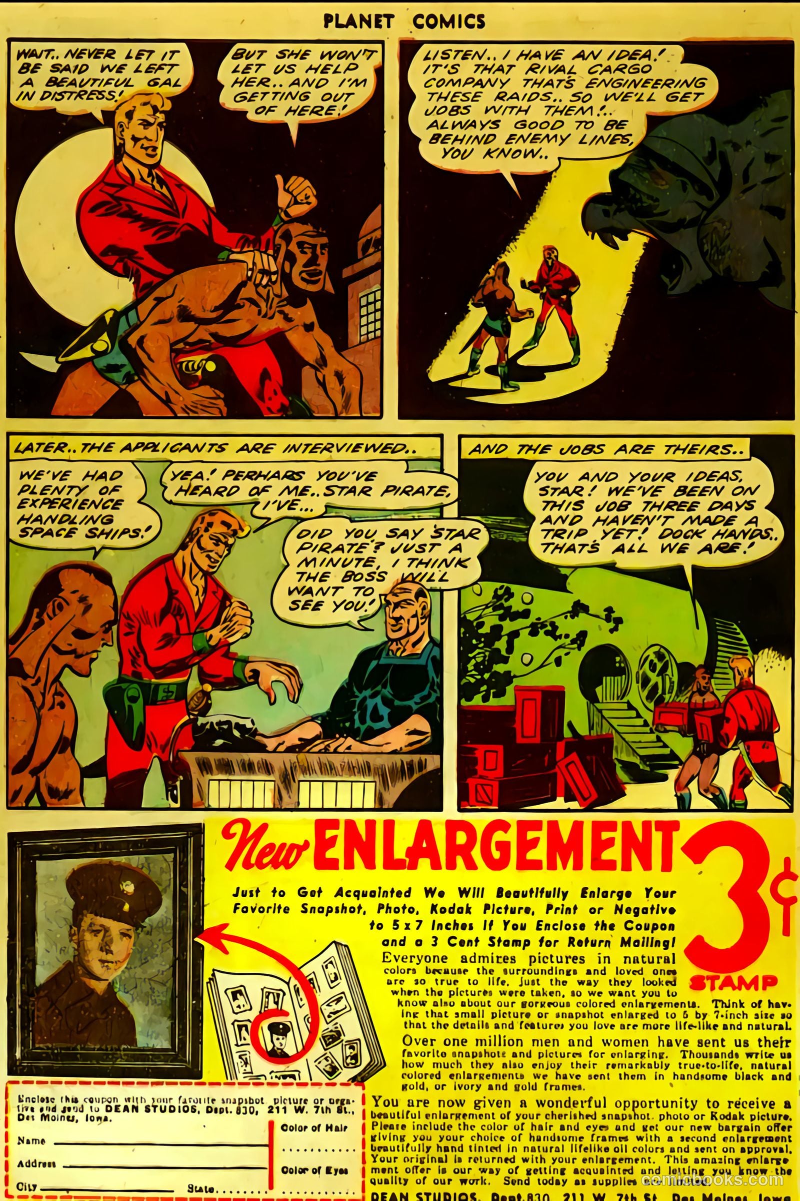 Planet Comics #32 — page 40 of 52