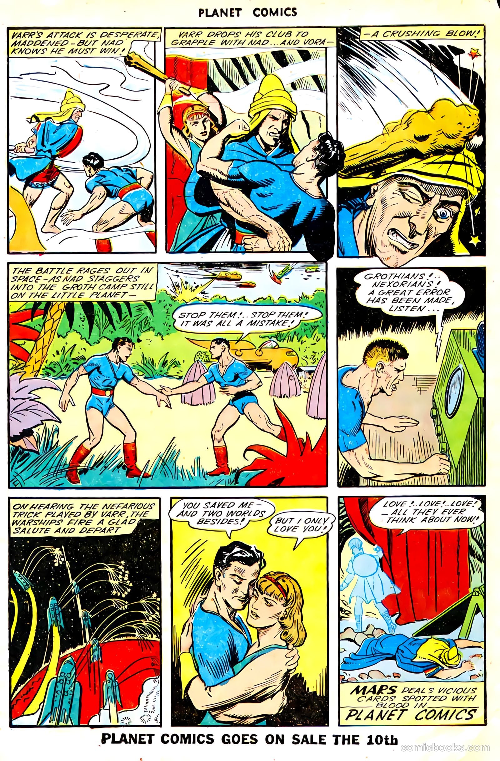 Planet Comics #33 — page 50 of 52