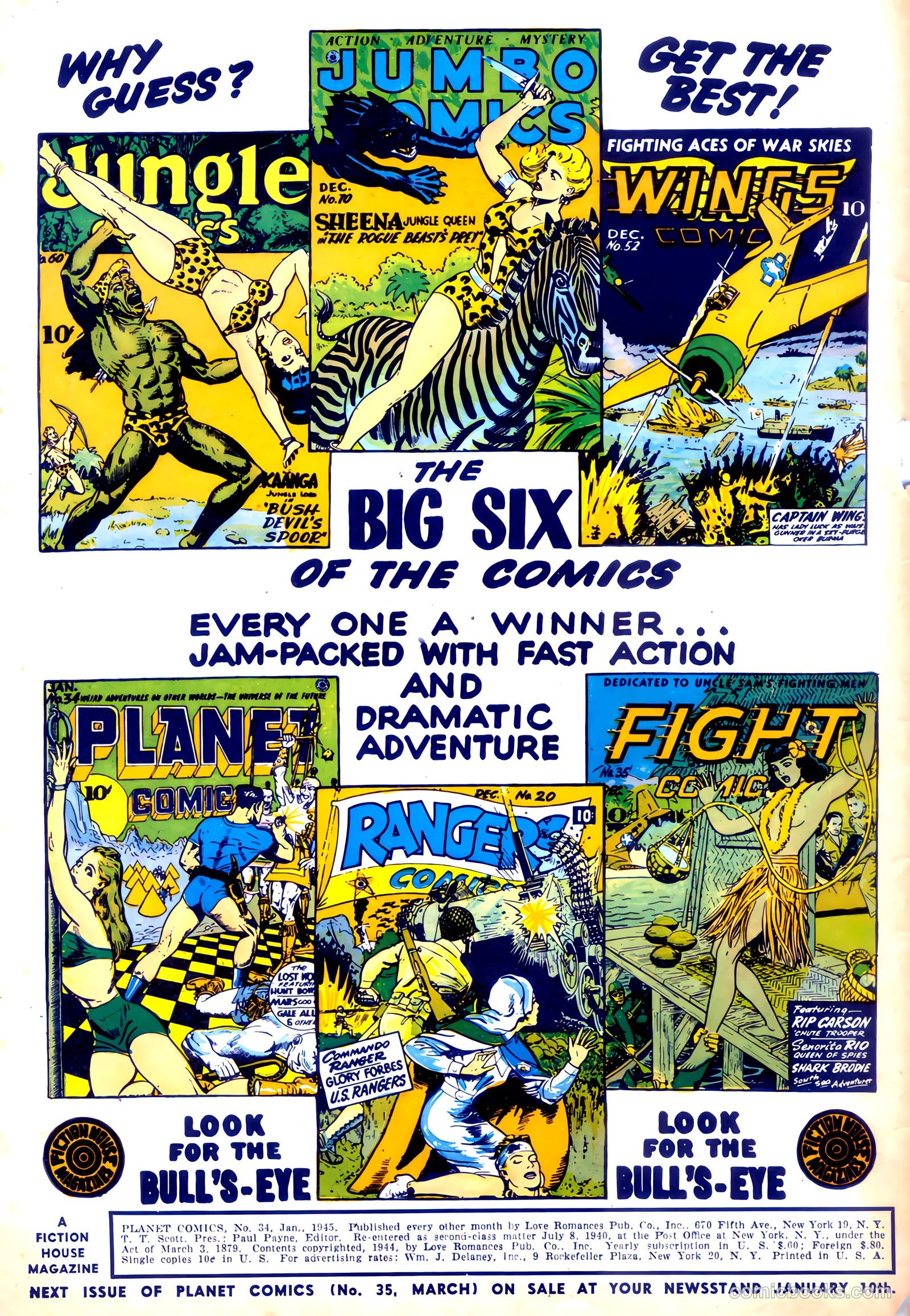 Planet Comics #34 — page 2 of 52
