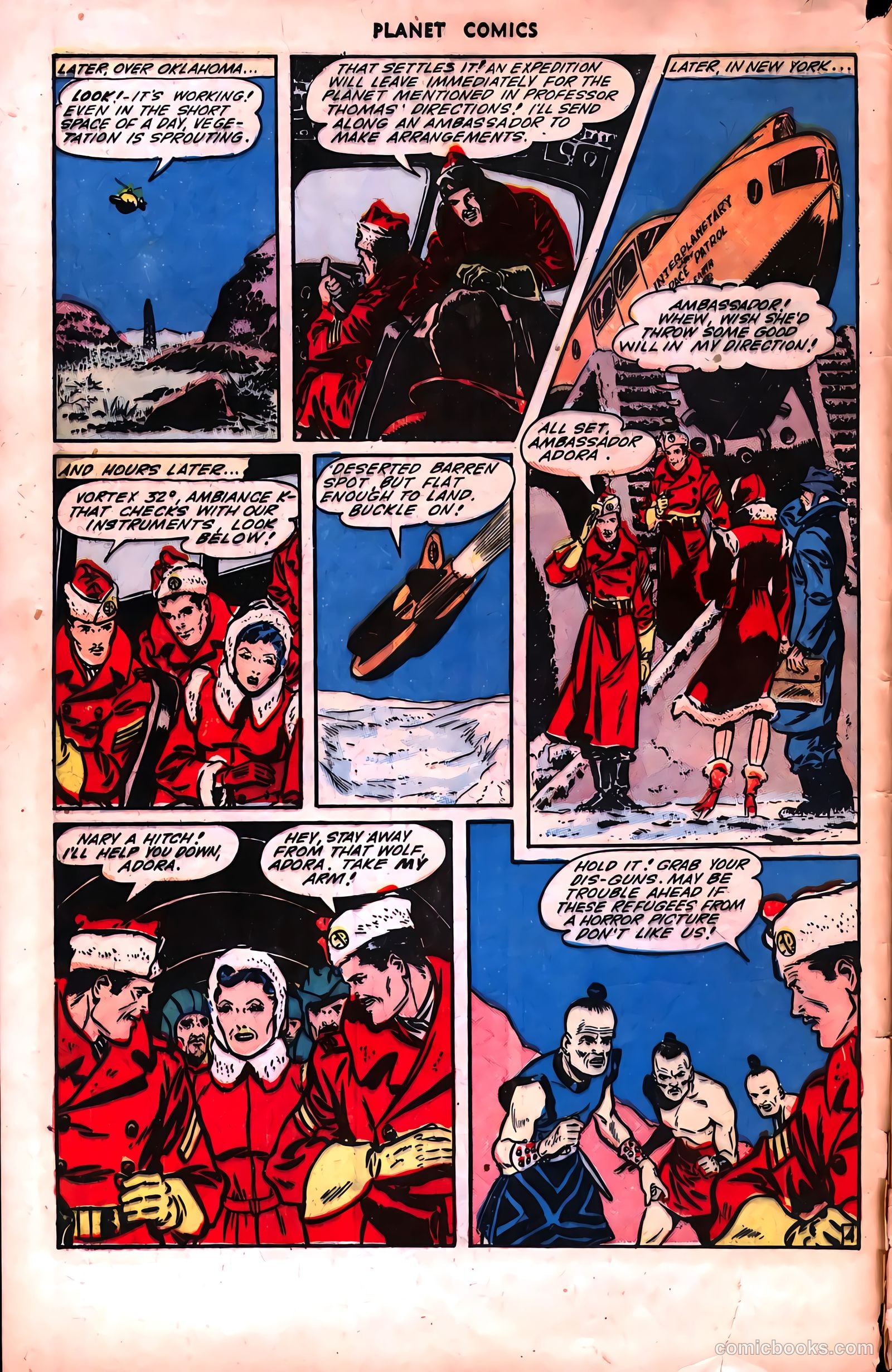 Planet Comics #34 — page 6 of 52