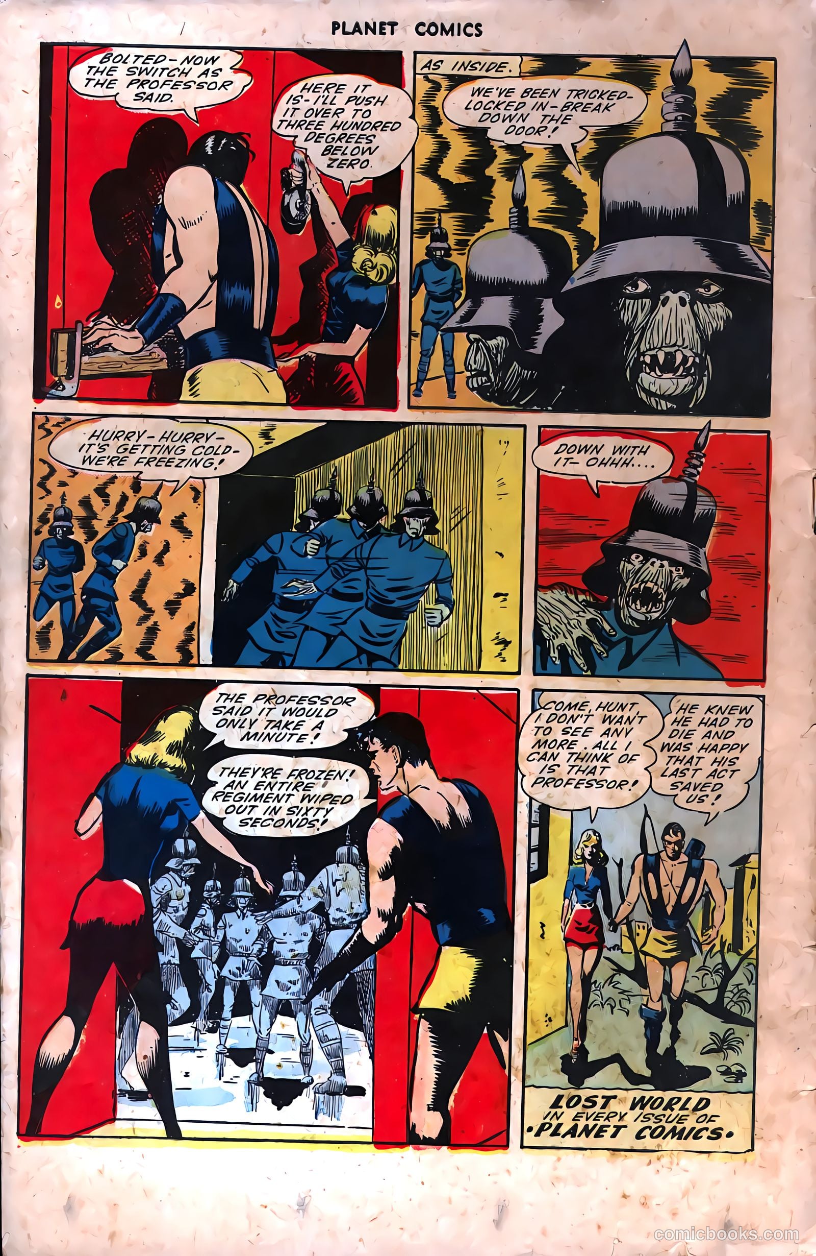 Planet Comics #34 — page 50 of 52