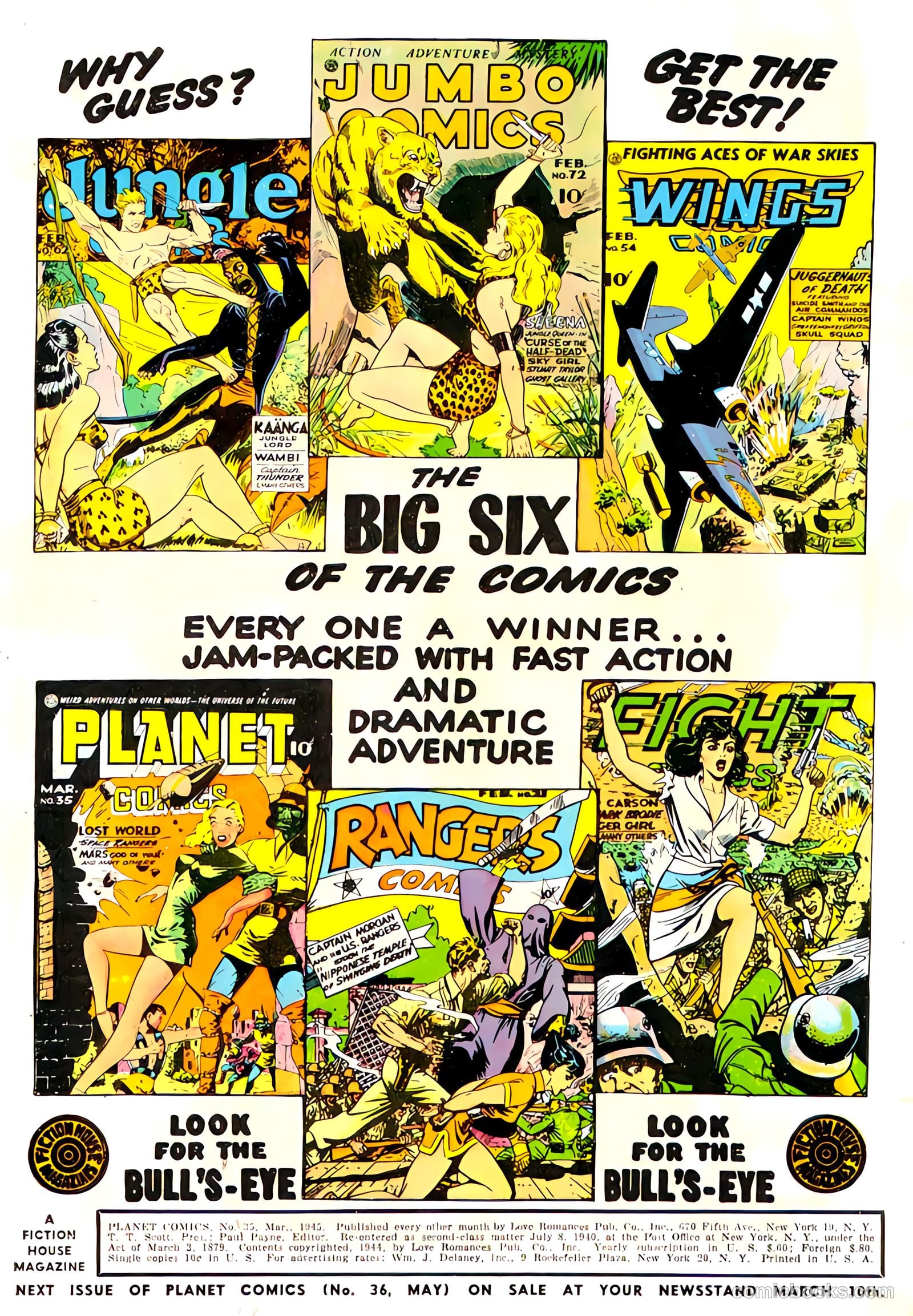 Planet Comics #35 — page 2 of 52