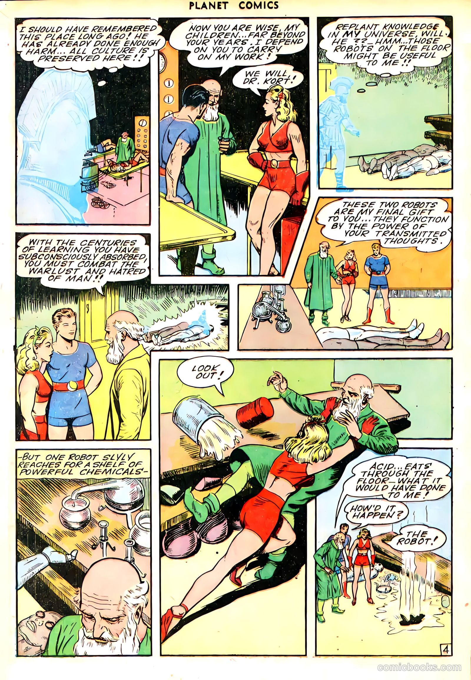 Planet Comics #35 — page 18 of 52