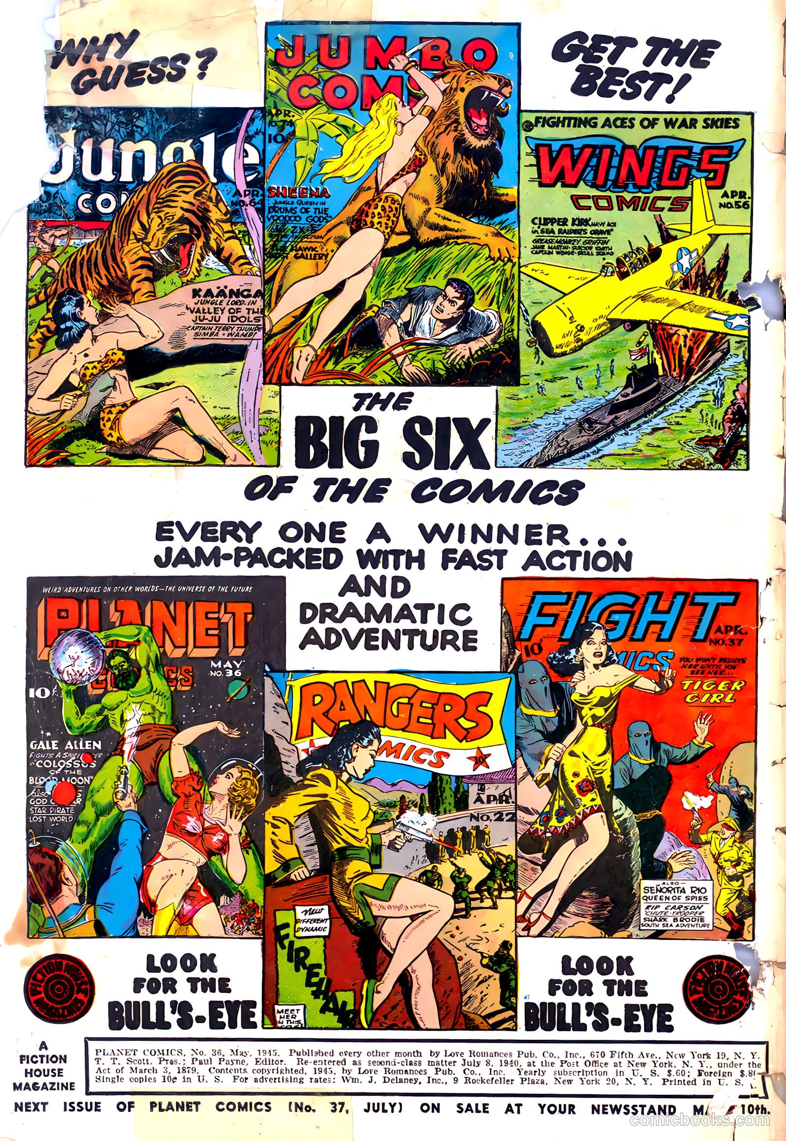Planet Comics #36 — page 2 of 52