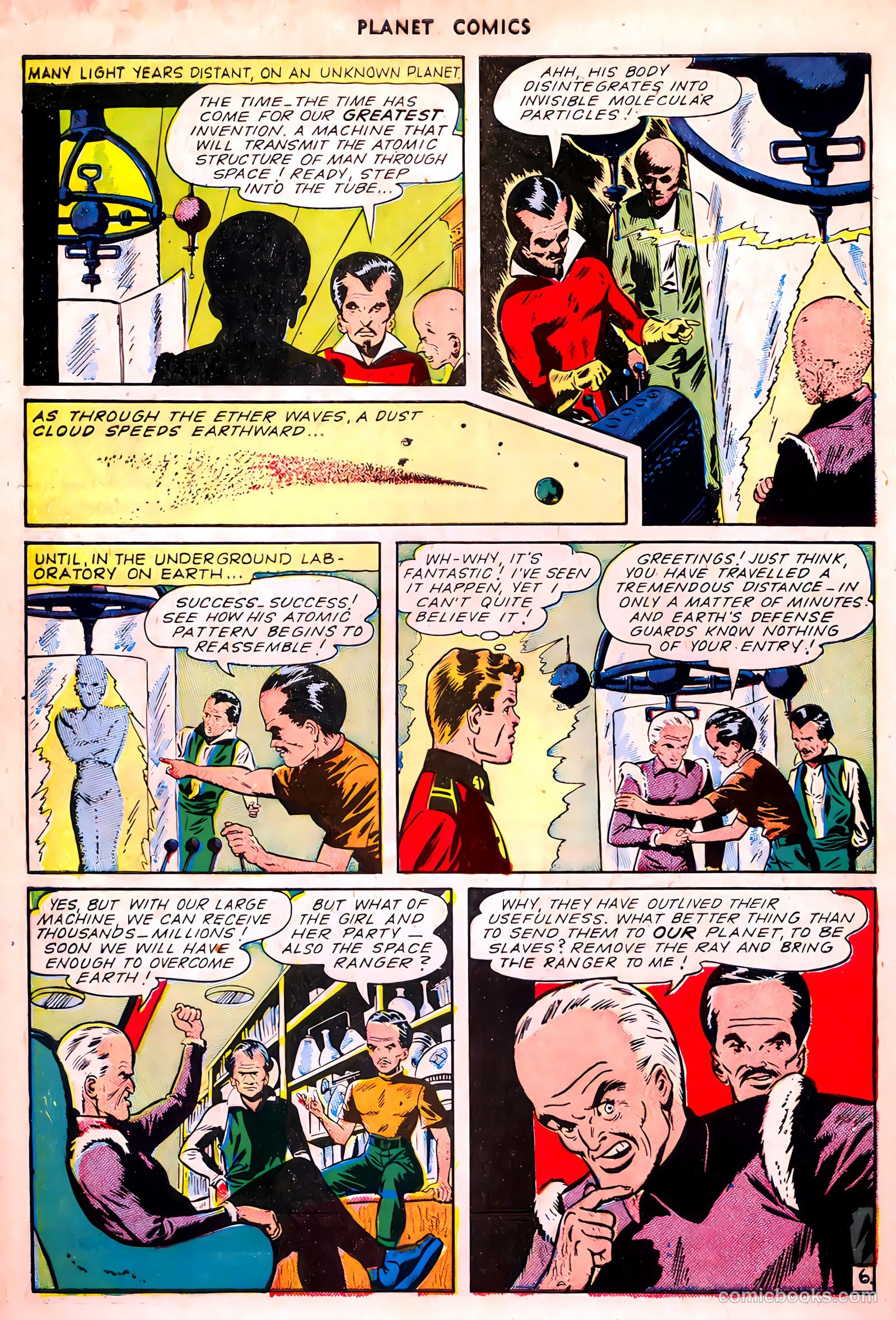 Planet Comics #36 — page 48 of 52